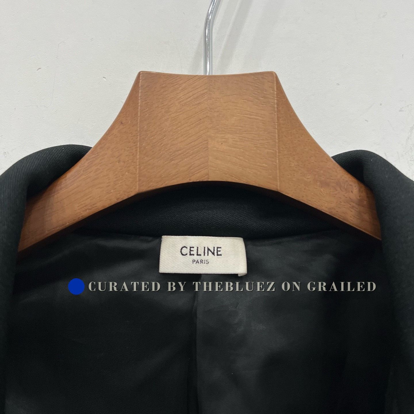 Celine Celine Triomphe Embroidered Stand Collar Jacket Size US L / EU 52-54 / 3 - 4 Thumbnail