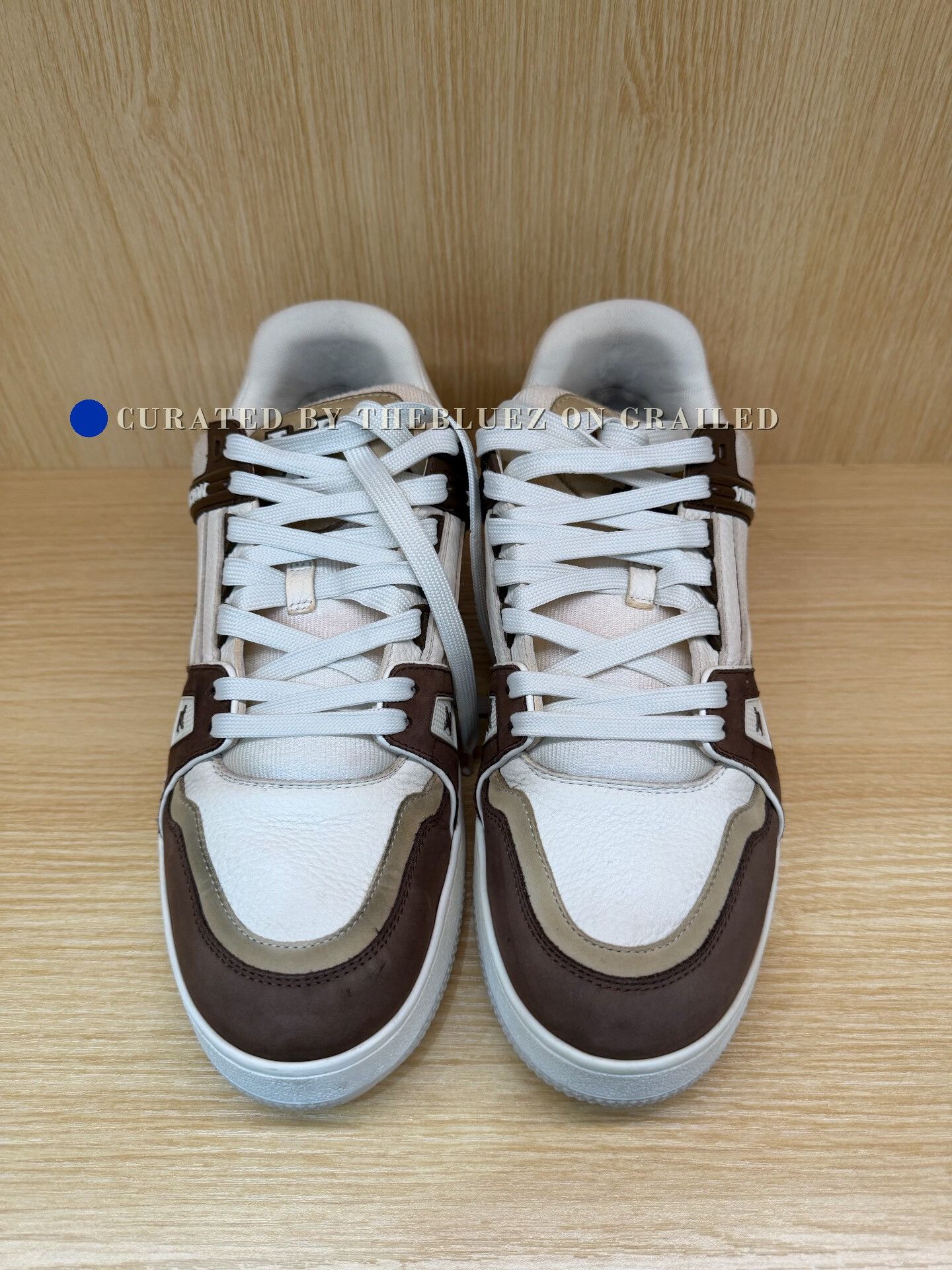 Louis Vuitton Louis Vuitton LV Trainer Mocha Size 43 Size US 10 / EU 43 - 2 Thumbnail