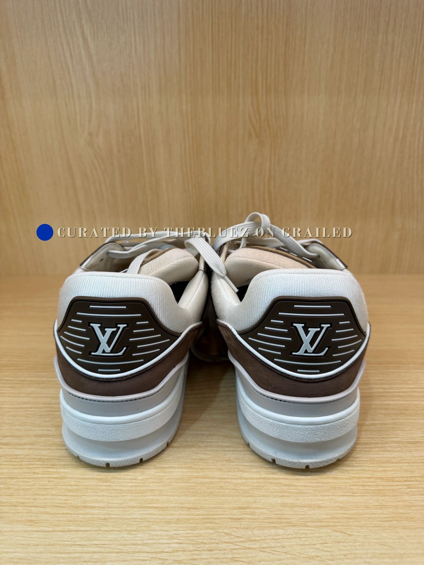 Louis Vuitton Louis Vuitton LV Trainer Mocha Size 43 Size US 10 / EU 43 - 5 Thumbnail