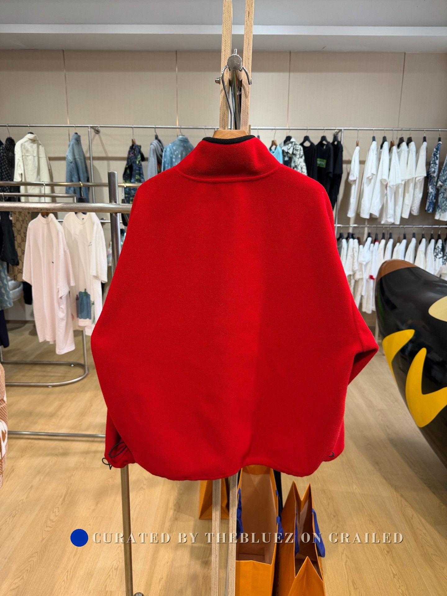 Miu Miu Miu Miu New Year Limited Red Fleece Jacket Size XS / US 0-2 / IT 36-38 - 3 Thumbnail