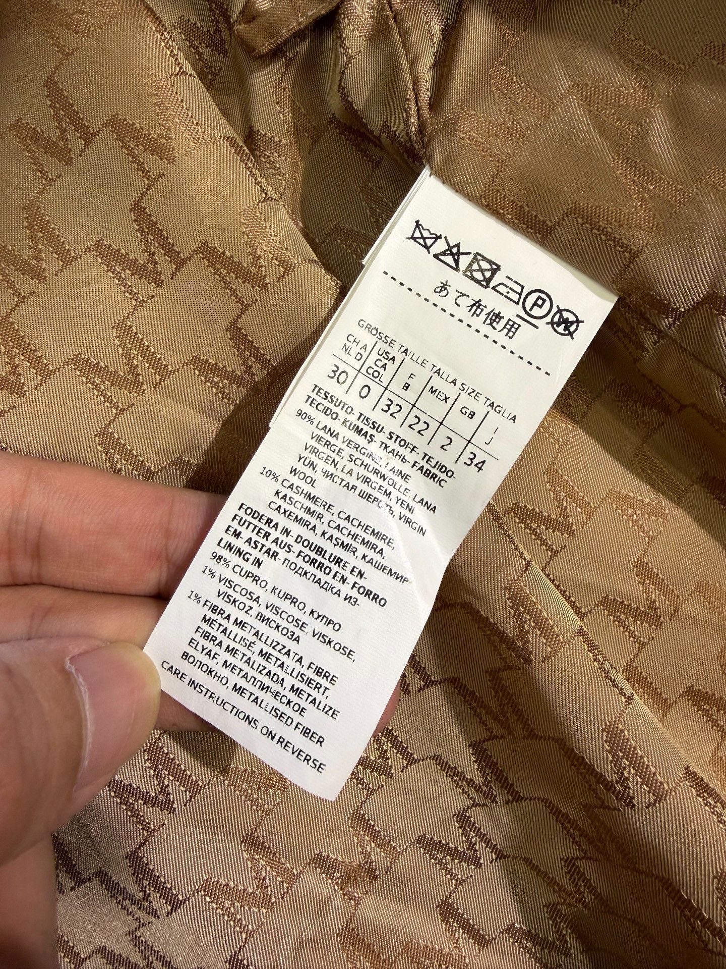 Max Mara MaxMara 101801 Camel Coat Size 34 Size XXS / US 00 / IT 34 - 5 Thumbnail