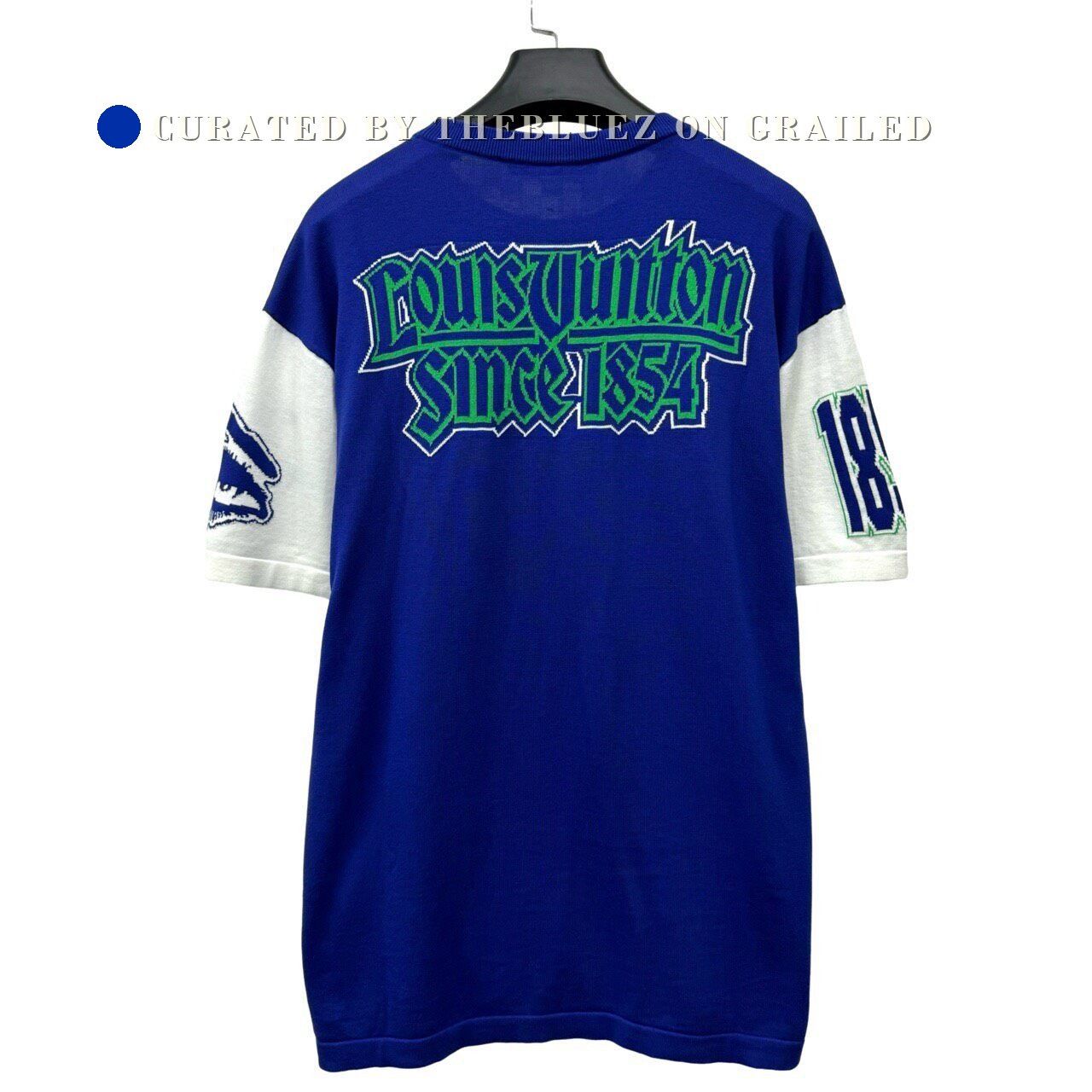 Louis Vuitton Louis Vuitton Graffiti Logo Knit Tee Size US L / EU 52-54 / 3 - 2 Thumbnail