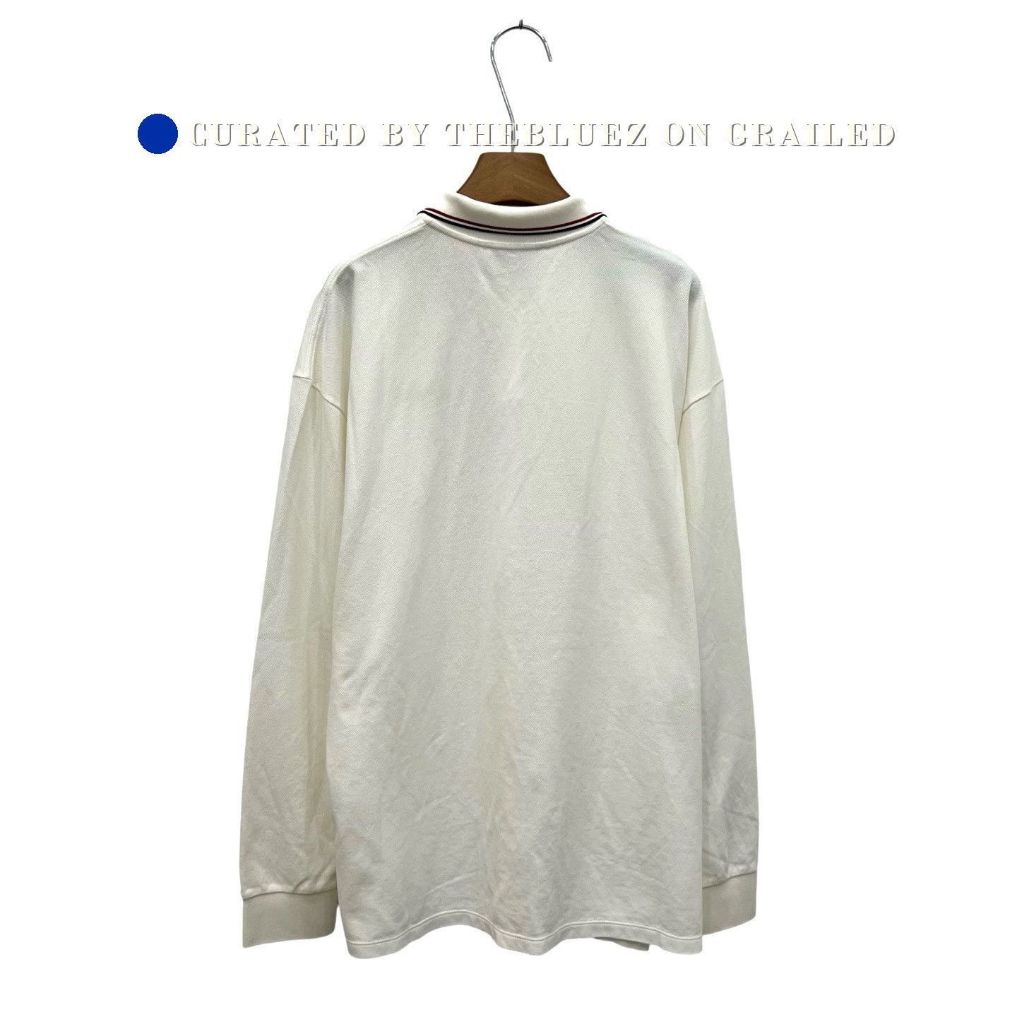 Miu Miu Miumiu 2025 Solid Embroidered Long-Sleeve Polo Size US M / EU 48-50 / 2 - 4 Thumbnail