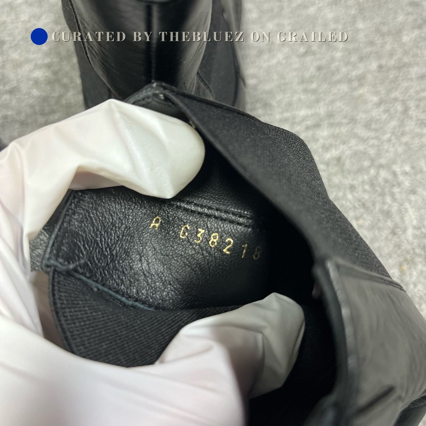 Chanel Chanel Black Crinkled Calfskin Chelsea Boots Size US 5.5 / IT 35.5 - 5 Thumbnail
