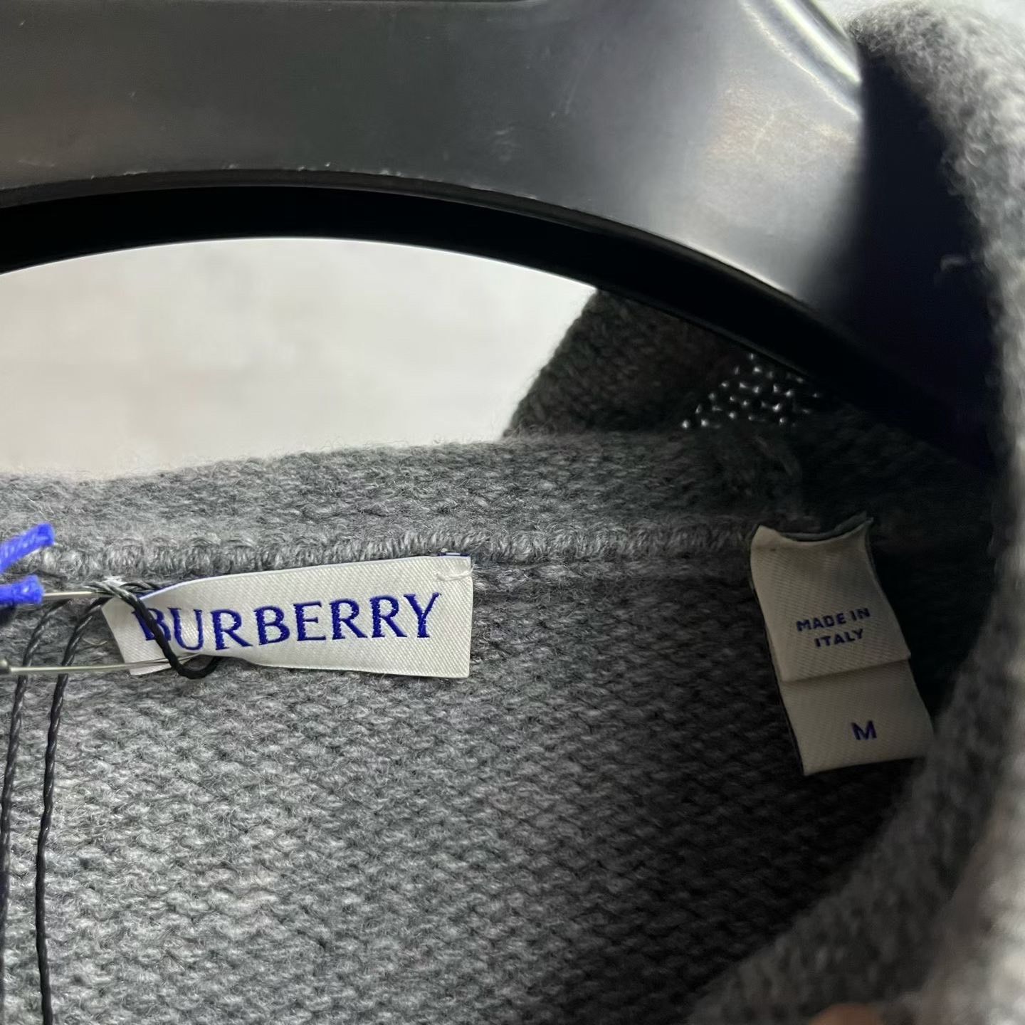 Burberry Burberry 2024 Gray Equestrian Logo Hoodie Size US M / EU 48-50 / 2 - 3 Thumbnail