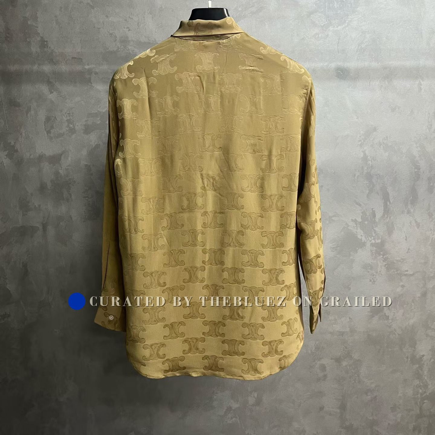 Celine Celine Brown Check Long-Sleeve Shirt Size S / US 4 / IT 40 - 2 Thumbnail