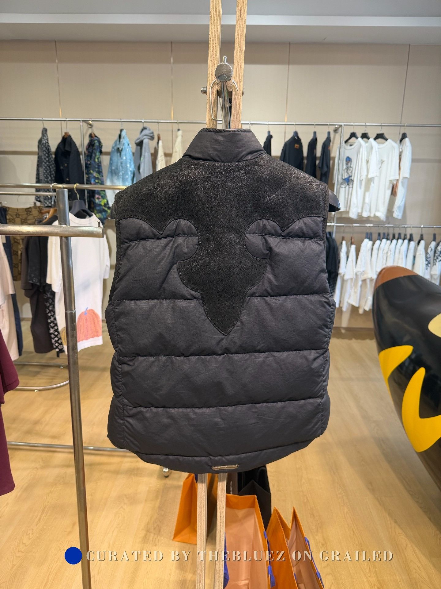 Chrome Hearts Chrome Hearts Black Flame Patchwork Down Vest Size US S / EU 44-46 / 1 - 2 Thumbnail