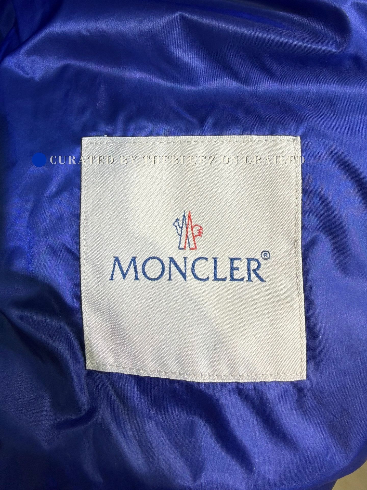 Moncler Moncler Navy Color Stripe Lightweight Down Jacket Size US S / EU 44-46 / 1 - 4 Thumbnail