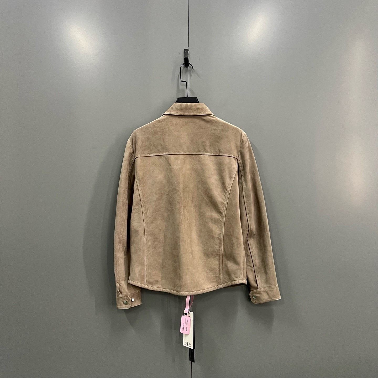 Moncler Moncler Logo Suede Jacket Size US XS / EU 42 / 0 - 2 Thumbnail