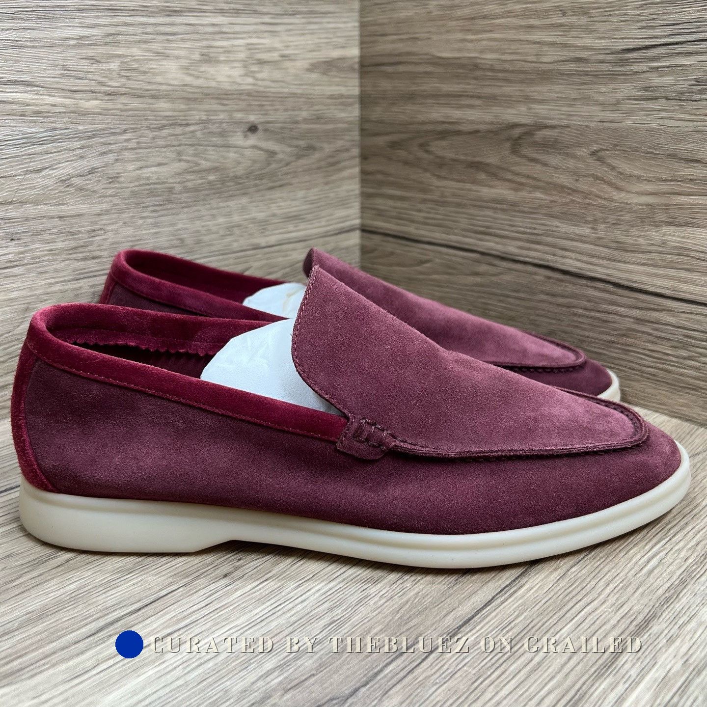 Loro Piana Loro Piana Summer Walk Red Loafers Size US 7 / EU 40 - 3 Thumbnail