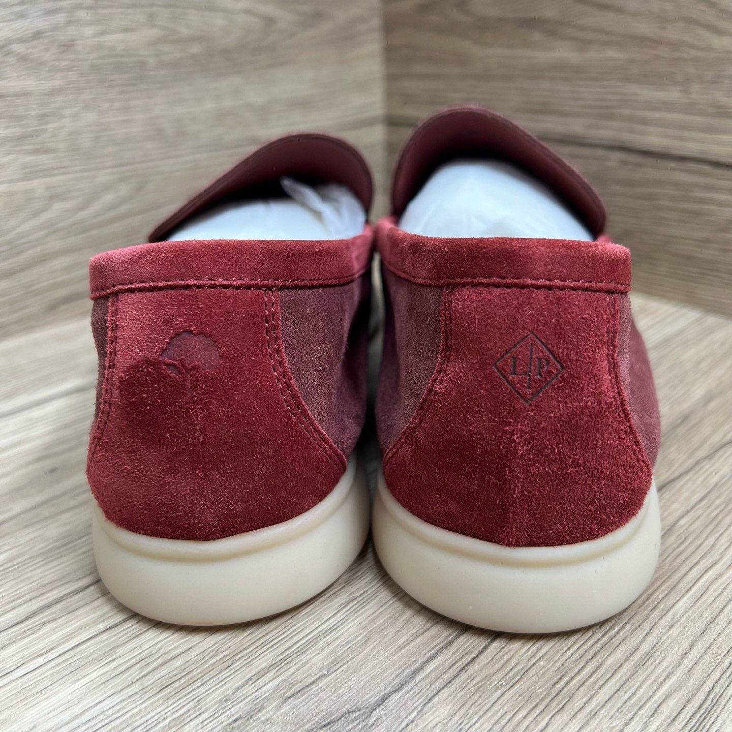 Loro Piana Loro Piana Summer Walk Red Loafers Size US 7 / EU 40 - 4 Thumbnail