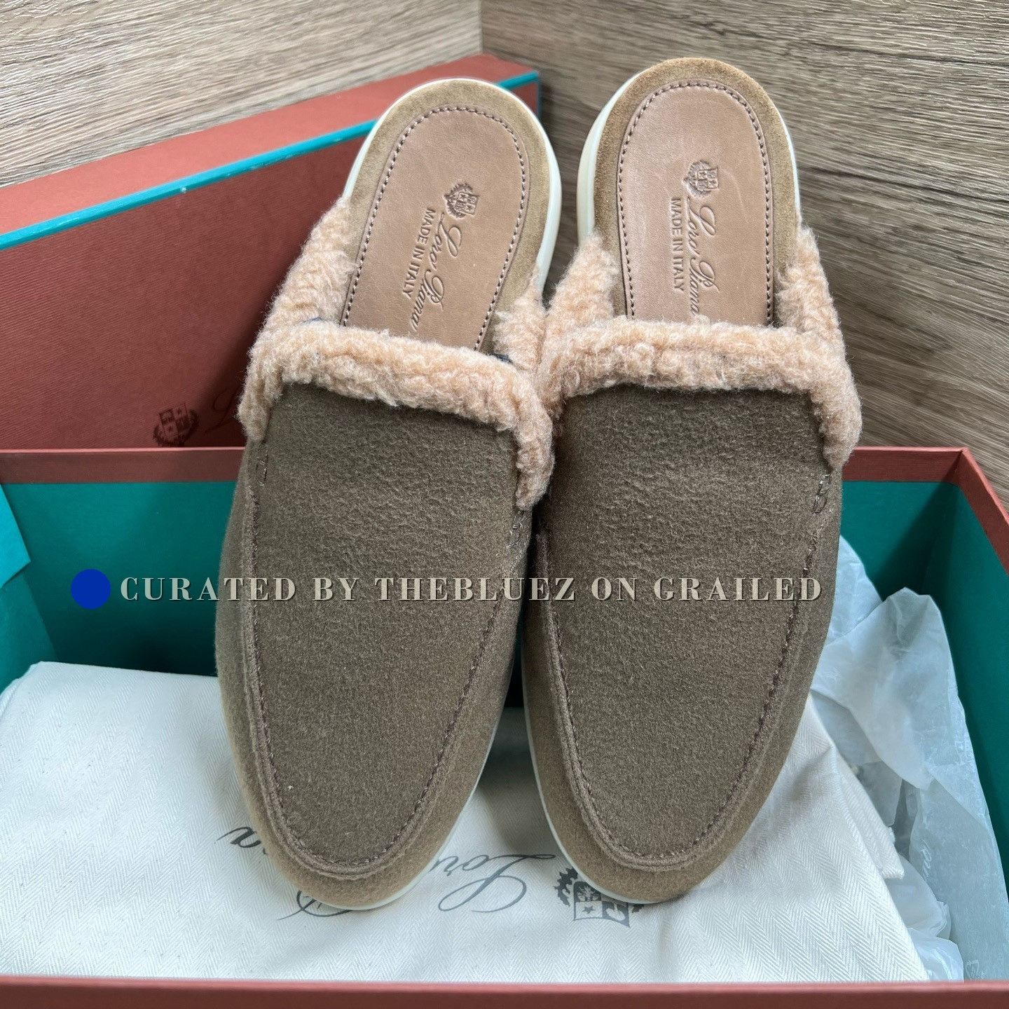 Loro Piana Loro Piana Babouche Charms Walk Brown Fur Mules Size US 8 / IT 38 - 2 Thumbnail