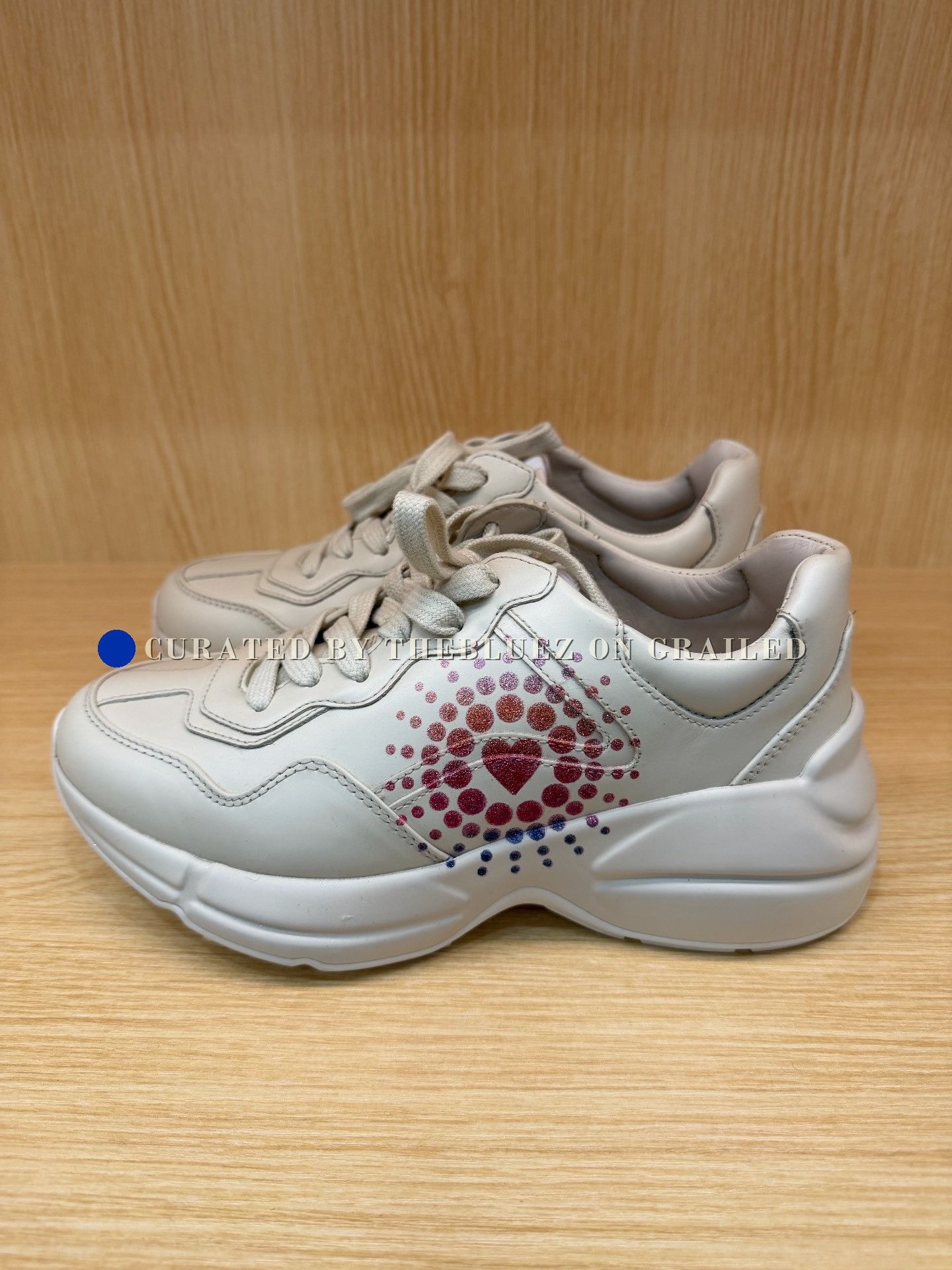 Gucci Gucci Rhyton Love Parade Dad Sneakers Size US 5 / IT 35 - 2 Thumbnail
