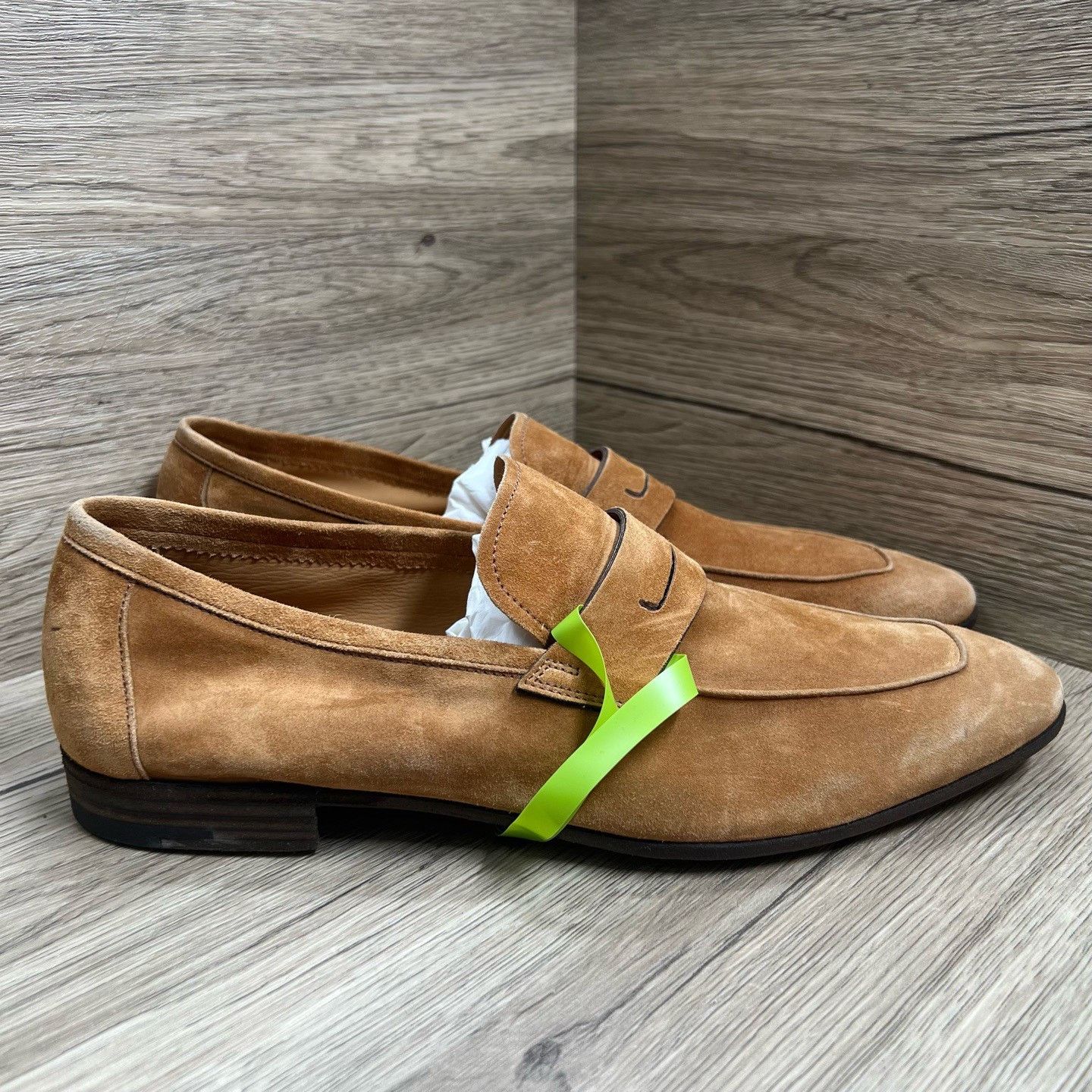 Berluti Berluti Khaki Suede Loafers Size 43 Size US 10 / EU 43 - 3 Thumbnail