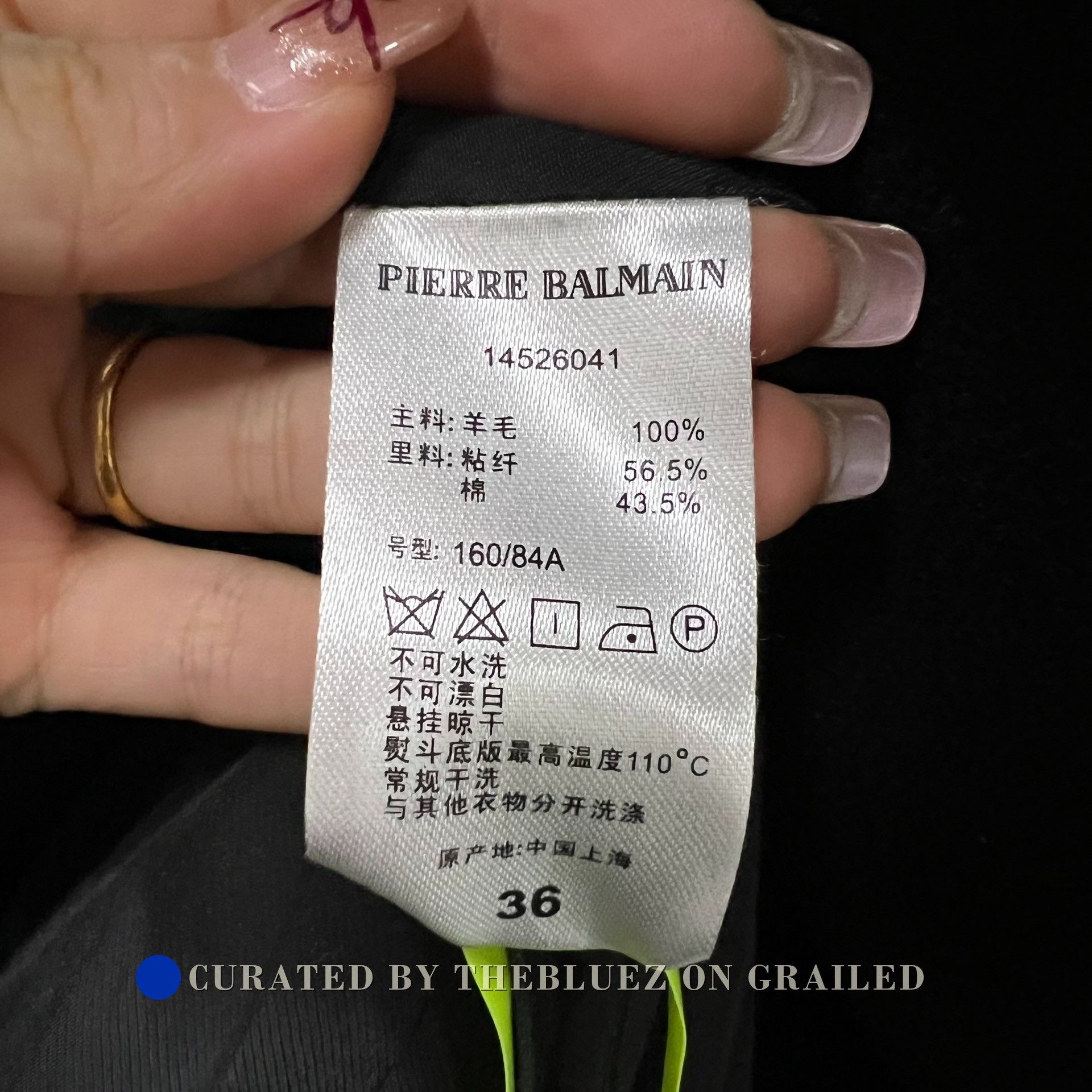 Balmain Balmain Double-Breasted Coat Size XS / US 0-2 / IT 36-38 - 3 Thumbnail