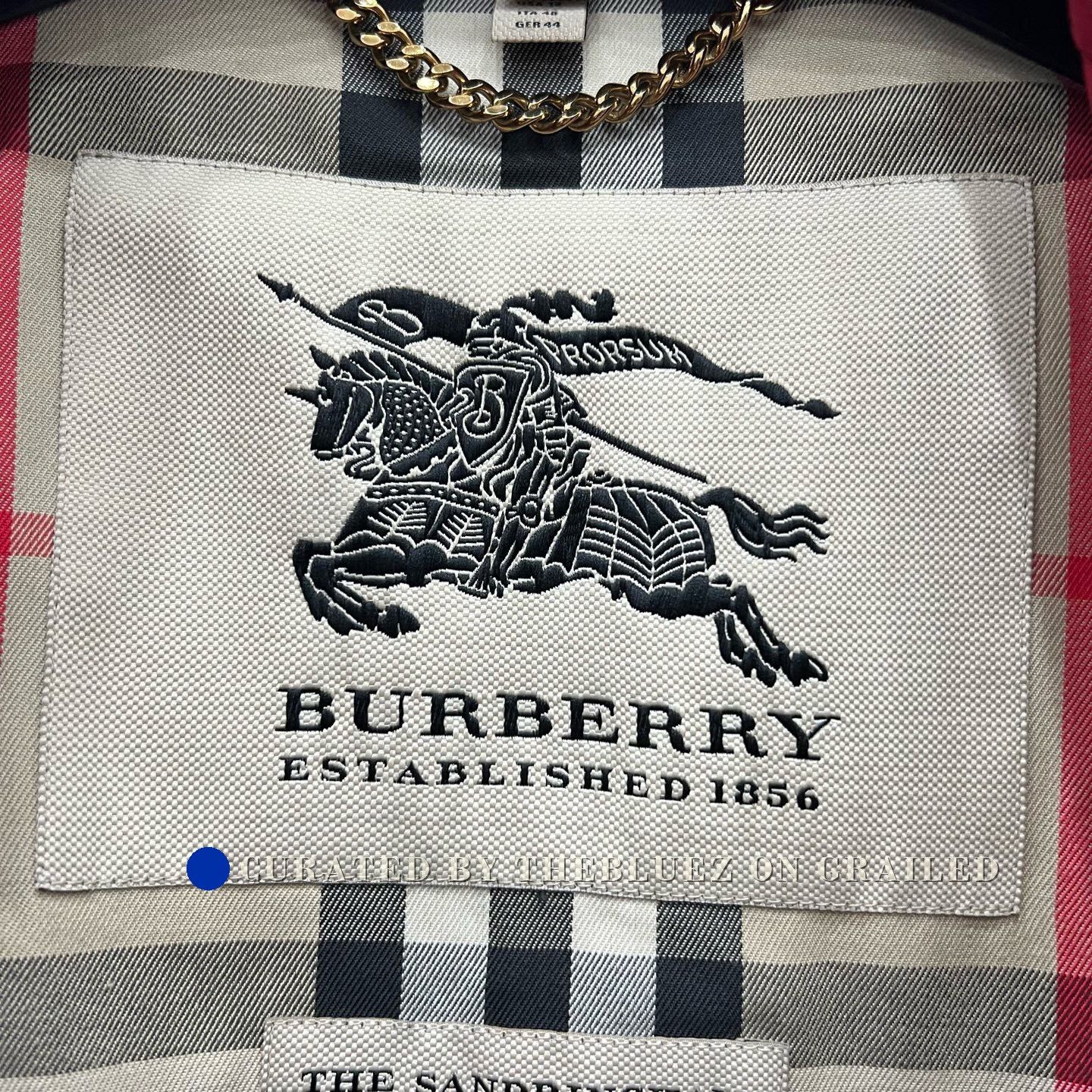 Burberry Burberry Red Double-Breasted Trench Coat Size M / US 6-8 / IT 42-44 - 3 Thumbnail