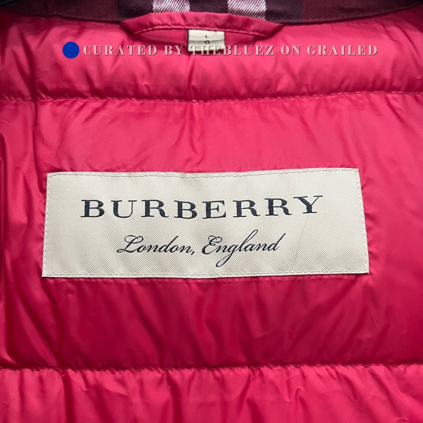 Burberry Burberry Hooded Down Jacket Coat Size US L / EU 52-54 / 3 - 4 Thumbnail