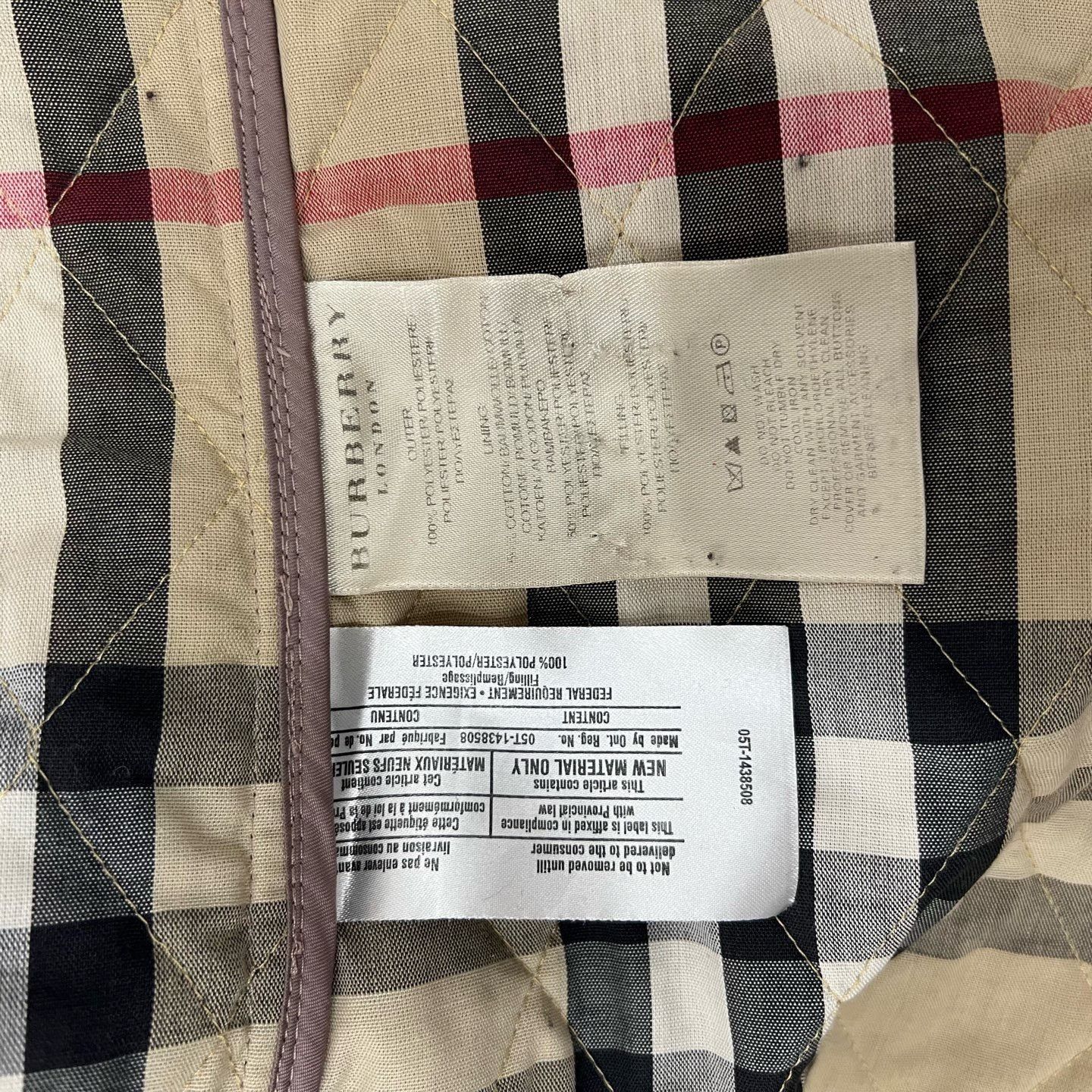 Burberry Burberry Quilted Double-Breasted Puffer Size US M / EU 48-50 / 2 - 5 Thumbnail