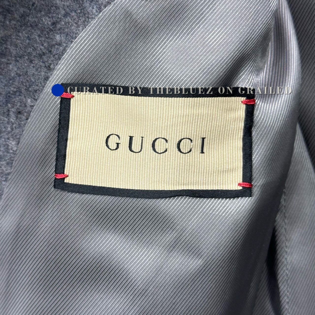 Gucci Gucci Wool Cuff Logo Blazer Size US S / EU 44-46 / 1 - 5 Thumbnail