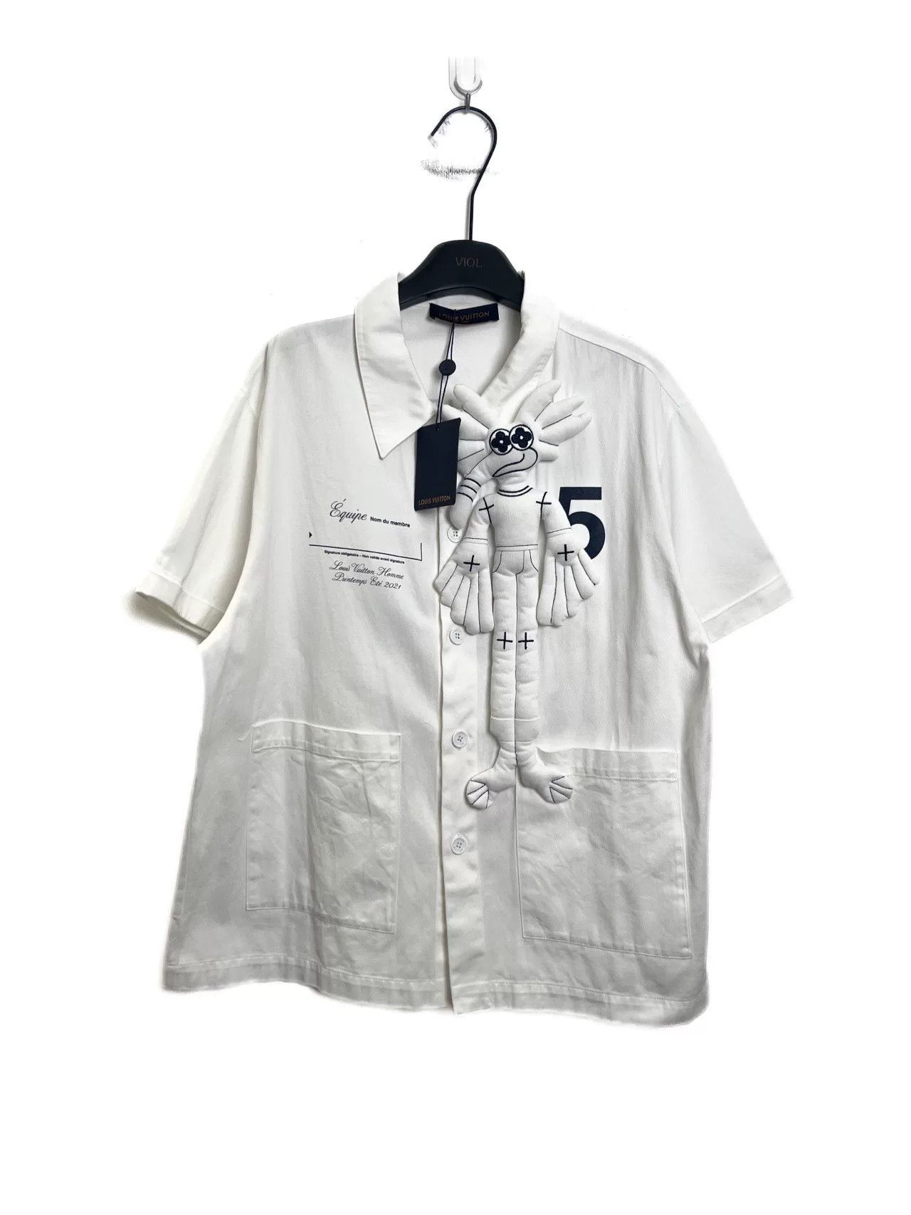 Louis Vuitton Louis Vuitton Doll Paratrooper Short-Sleeve Shirt Size US XL / EU 56 / 4 - 2 Thumbnail