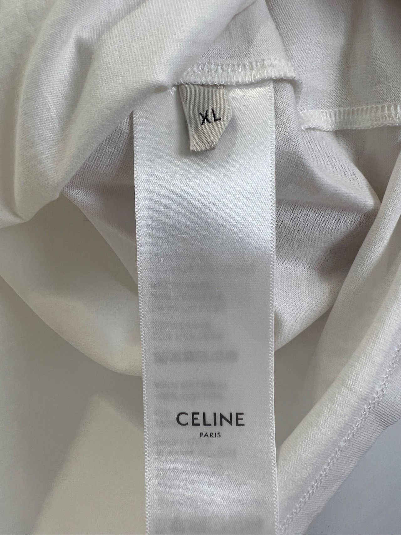 Celine Celine Flocked Logo Short Sleeve XL Size US XL / EU 56 / 4 - 6 Thumbnail