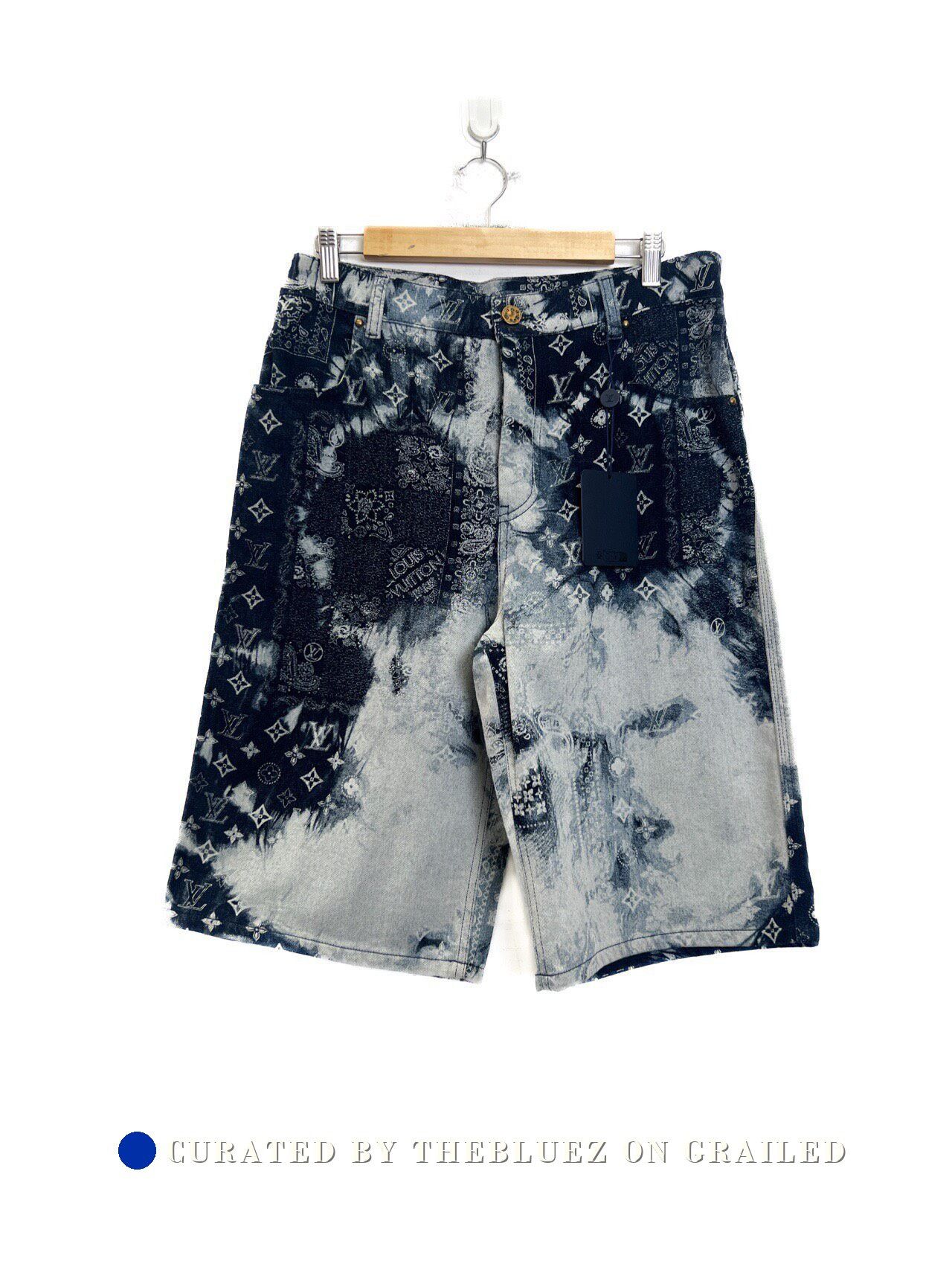 Louis Vuitton Louis Vuitton Bandana Denim Shorts Size US 30 / EU 46 - 2 Thumbnail