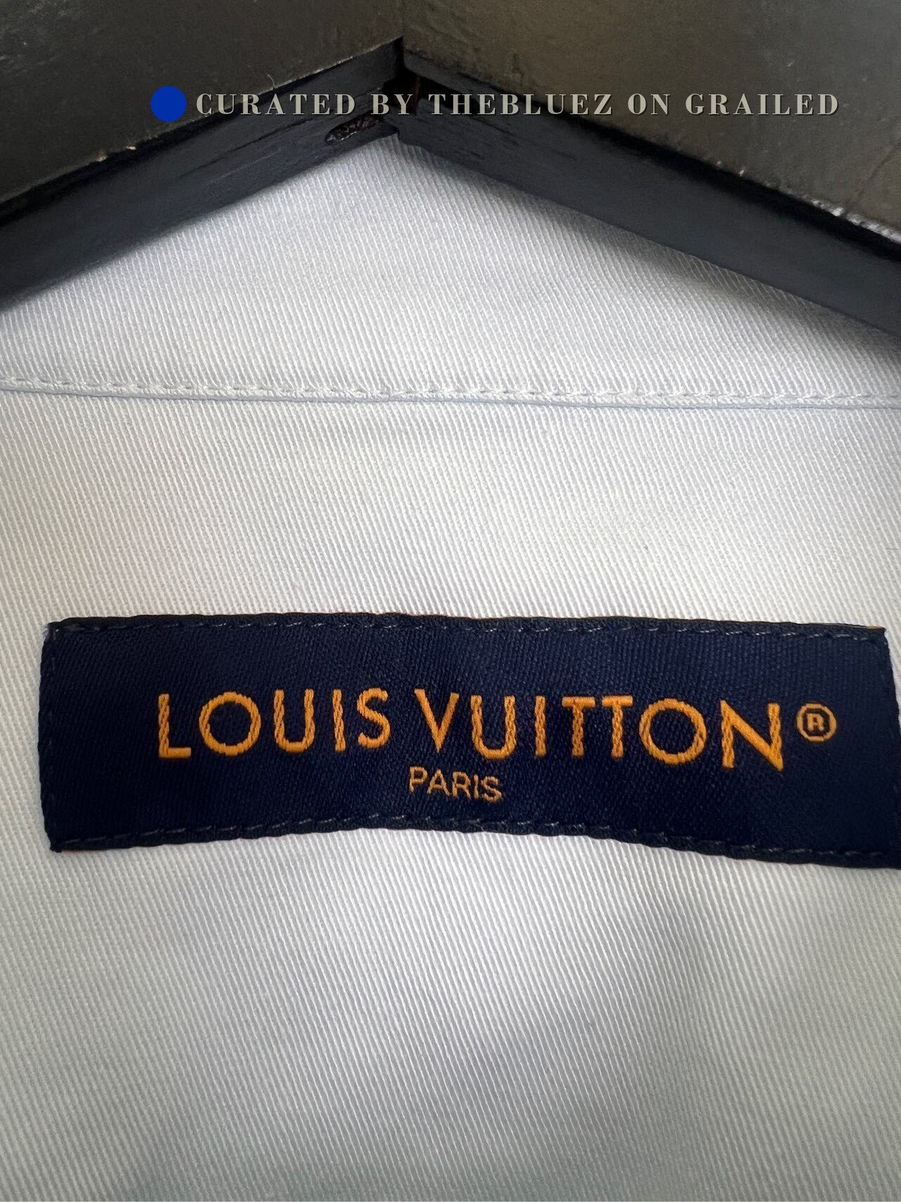 Louis Vuitton Louis Vuitton LV Monogram Flock Short-Sleeve Shirt Size US XL / EU 56 / 4 - 6 Thumbnail