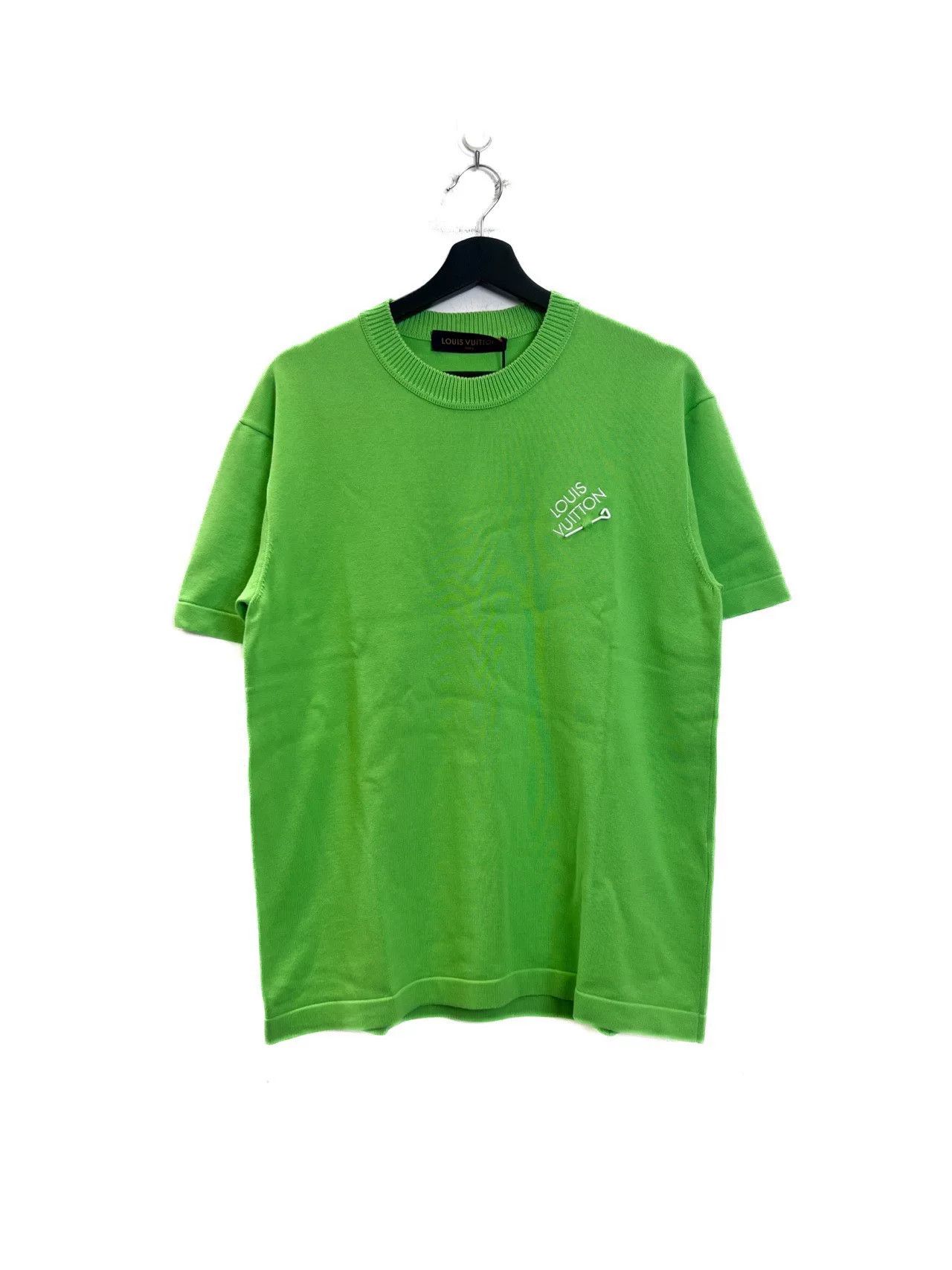 Louis Vuitton Louis Vuitton Green Pin Short-Sleeve S Size US S / EU 44-46 / 1 - 2 Thumbnail