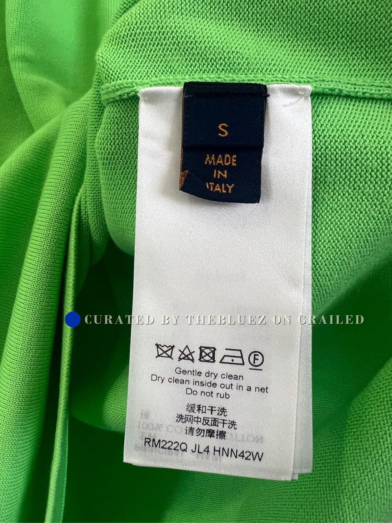 Louis Vuitton Louis Vuitton Green Pin Short-Sleeve S Size US S / EU 44-46 / 1 - 6 Thumbnail