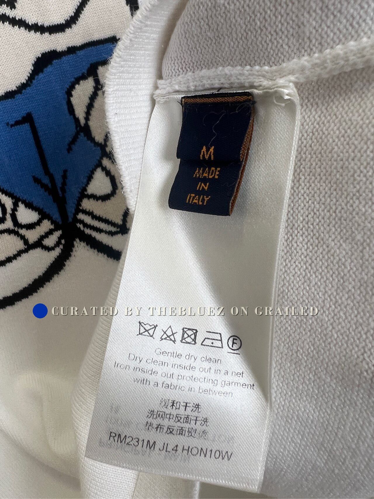 Louis Vuitton Louis Vuitton Cartoon Bear Embroidered T-shirt Size US M / EU 48-50 / 2 - 6 Thumbnail