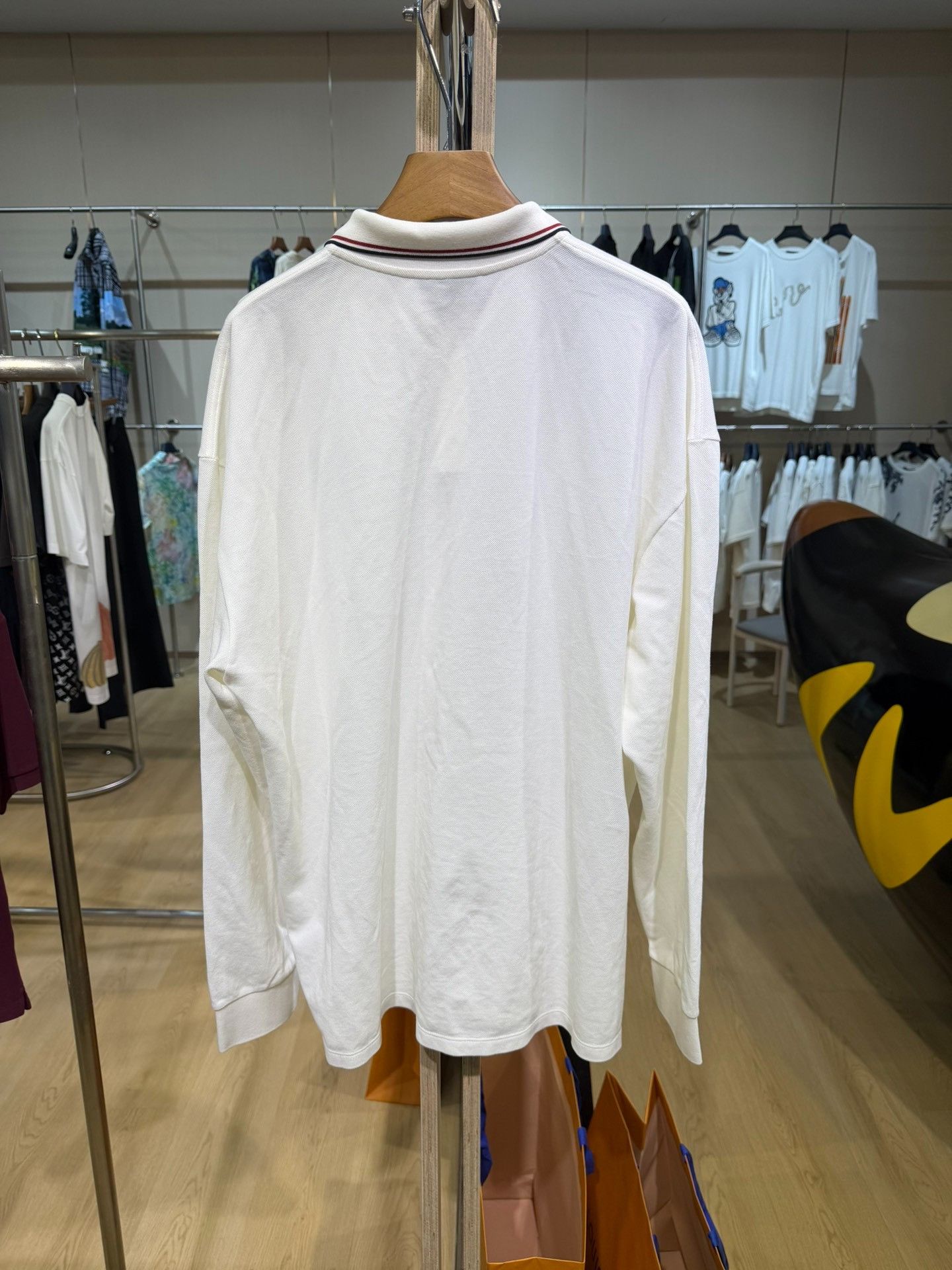 Miu Miu Miu Miu 2025 Long-Sleeve Polo Shirt Size M / US 6-8 / IT 42-44 - 2 Thumbnail
