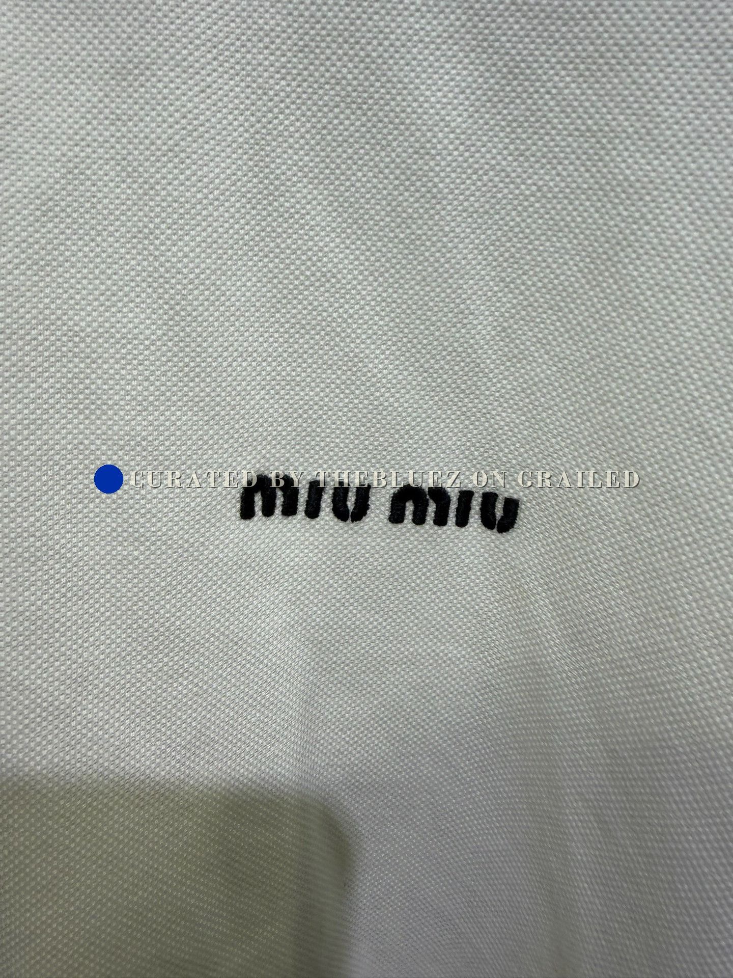 Miu Miu Miu Miu 2025 Long-Sleeve Polo Shirt Size M / US 6-8 / IT 42-44 - 4 Thumbnail
