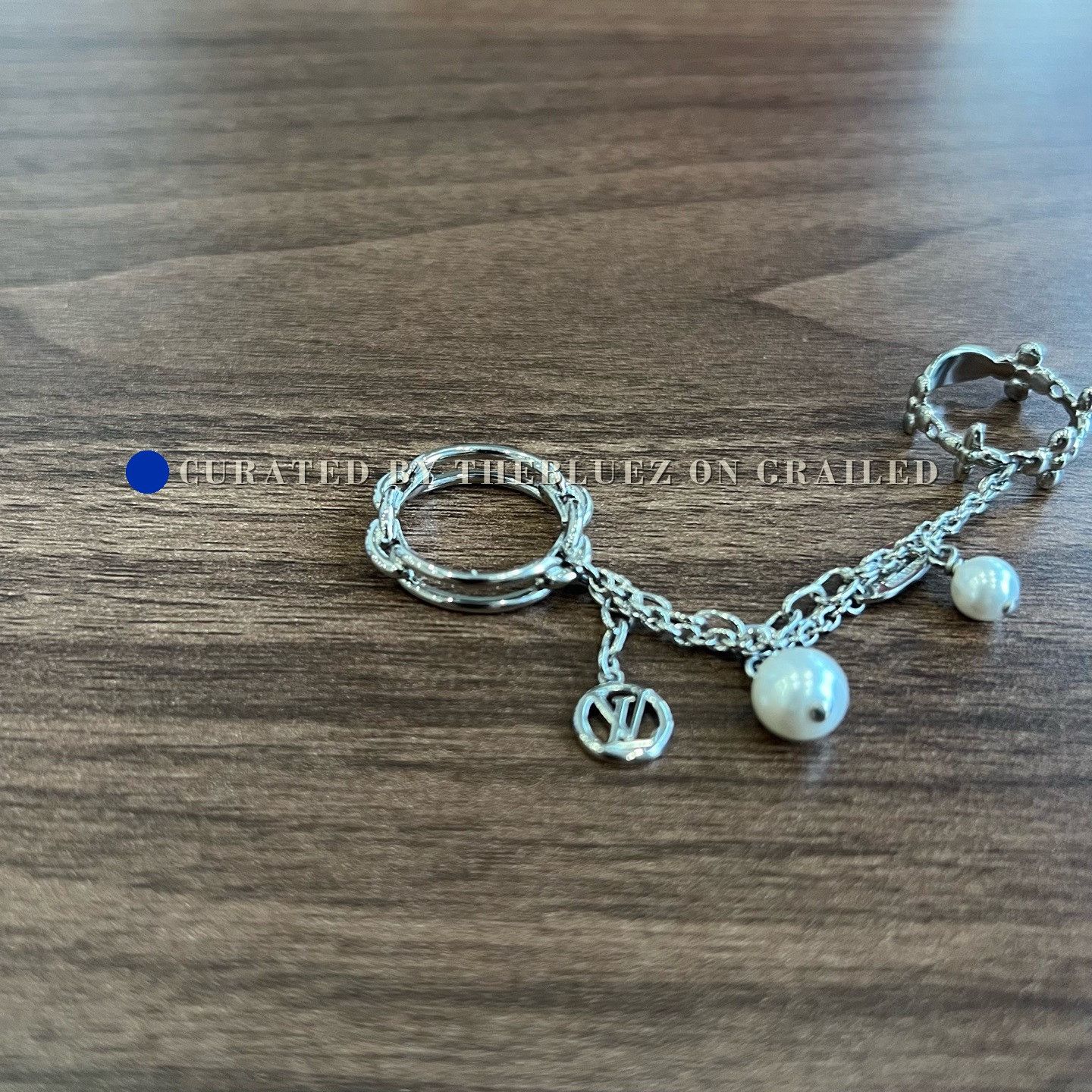 Louis Vuitton Louis Vuitton Pearl Chain Ring Size ONE SIZE - 4 Thumbnail
