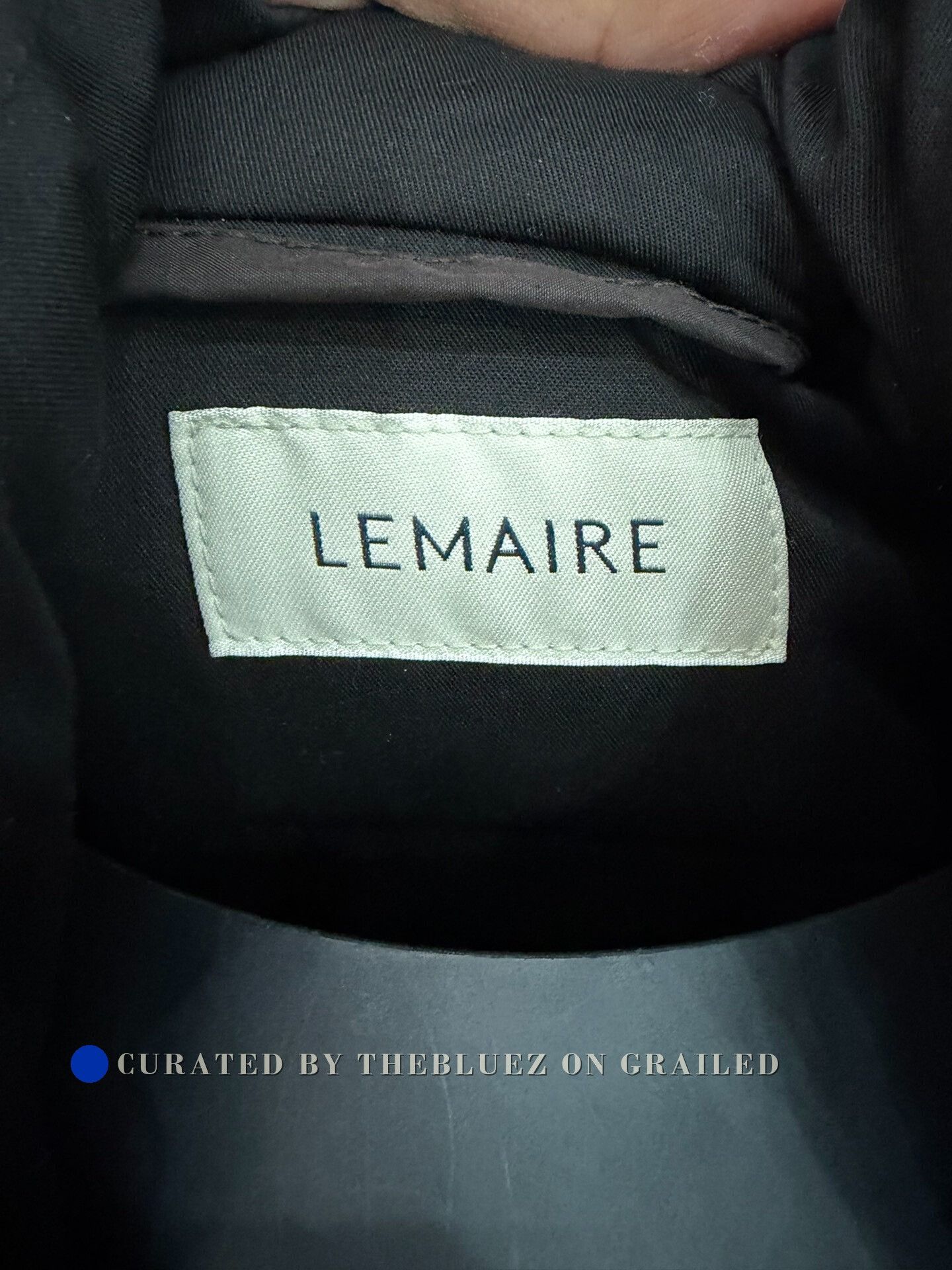 Lemaire Lemaire Men's Dropped Shoulder Hooded Jacket Size US M / EU 48-50 / 2 - 3 Thumbnail