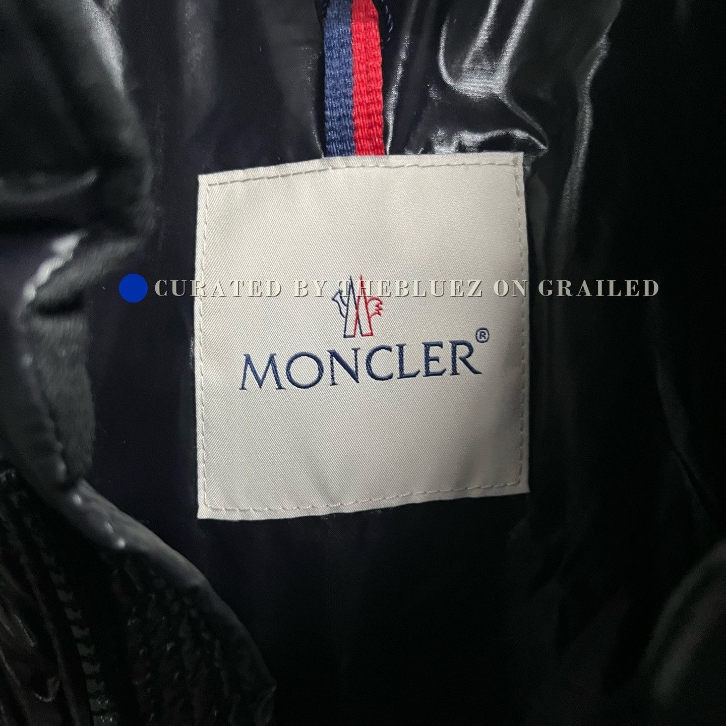 Moncler Moncler Black Logo Sleeveless Down Vest Size US L / EU 52-54 / 3 - 3 Thumbnail