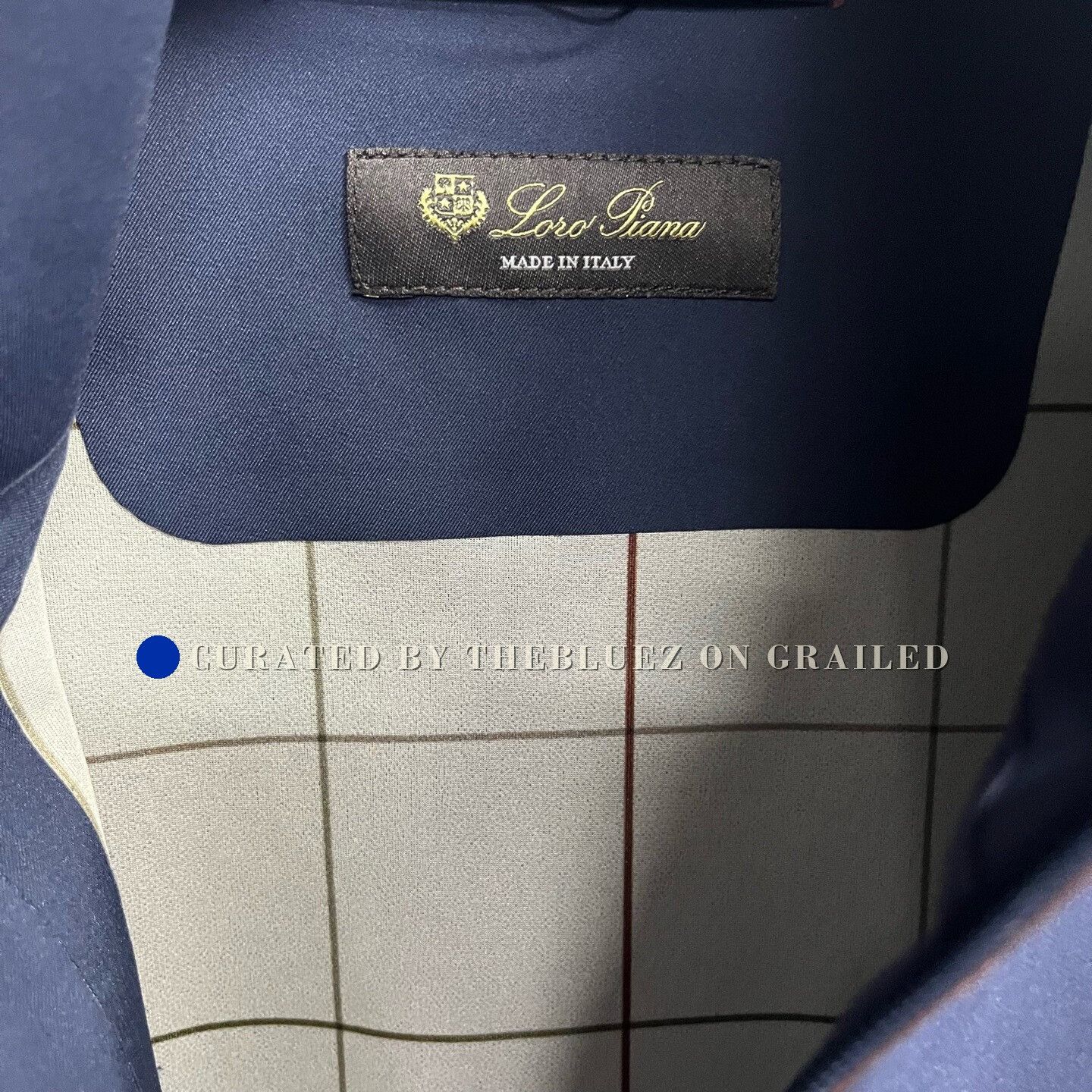 Loro Piana Loro Piana Dark Blue Stand-Collar Jacket Size US M / EU 48-50 / 2 - 3 Thumbnail