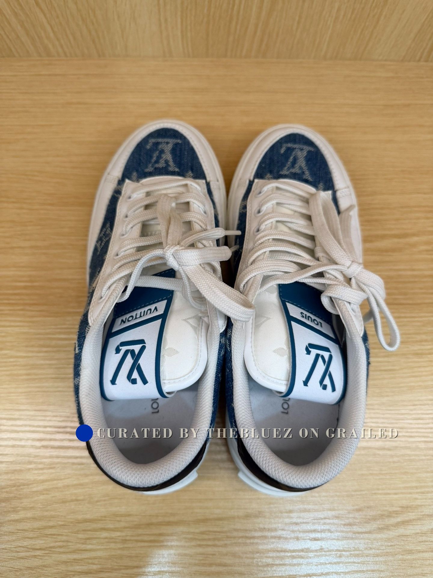 Louis Vuitton Louis Vuitton Charlie Low-top Sneakers Size US 4.5 / IT 34.5 - 4 Thumbnail
