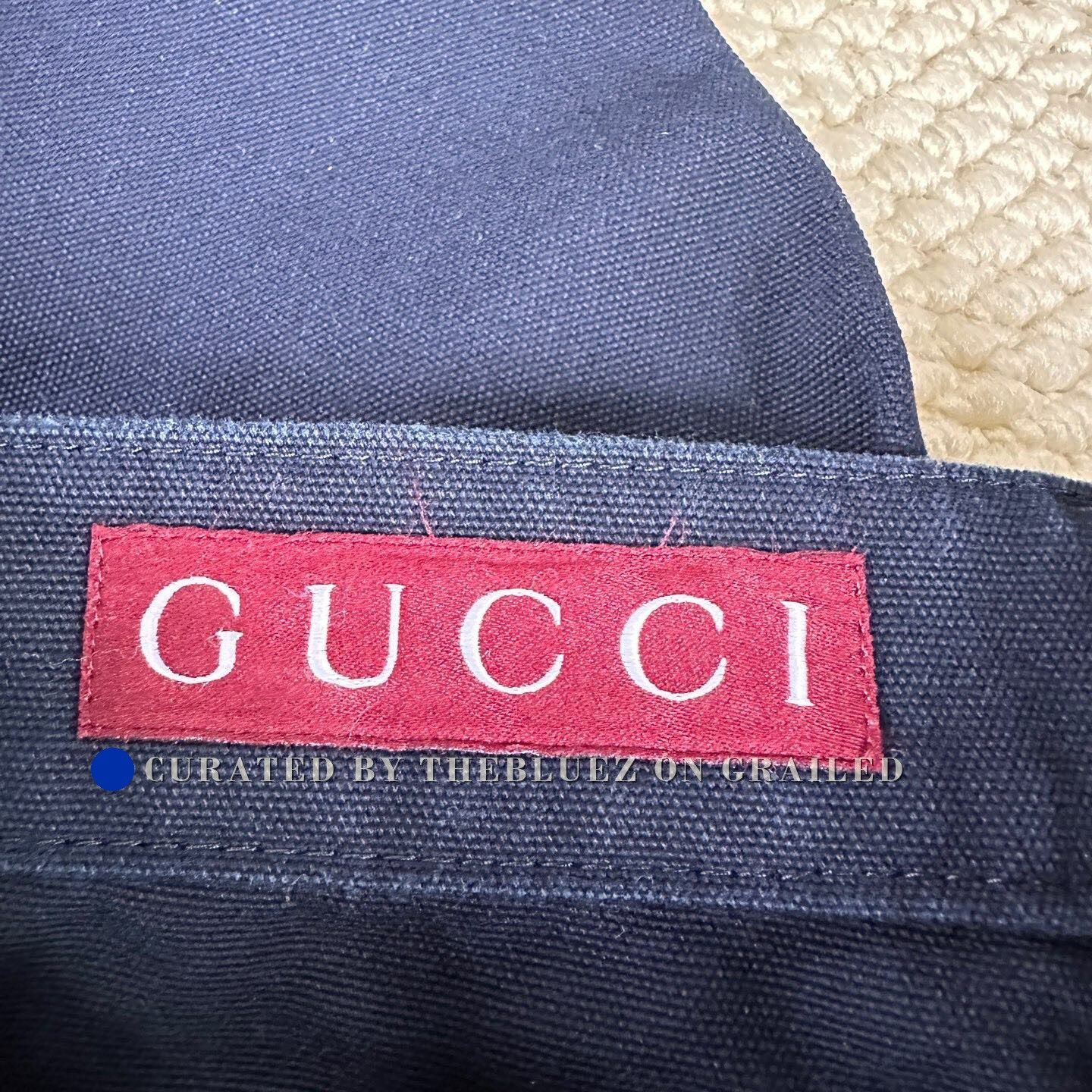 Gucci Gucci 2025 Navy GG Denim Work Pants Size US 30 / EU 46 - 4 Thumbnail