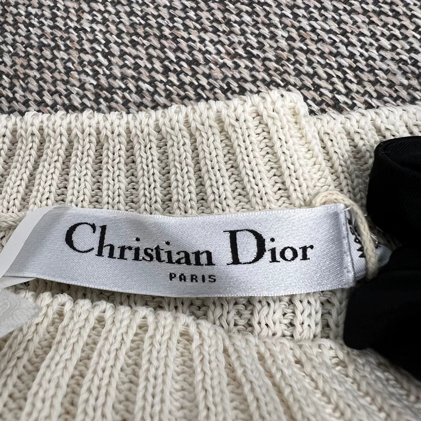 Dior Dior Lucky Star Stripe Cotton Knit Sweater Size XS / US 0-2 / IT 36-38 - 3 Thumbnail