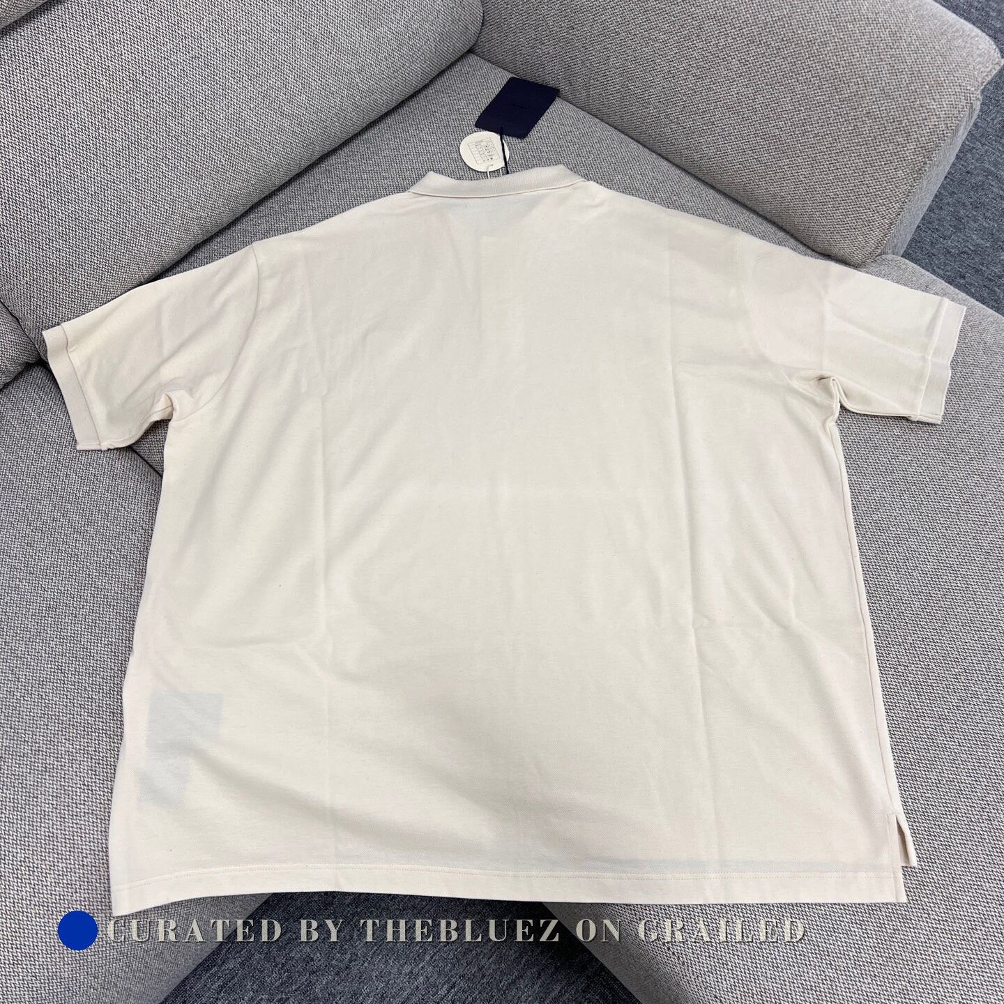 Prada Prada Triangle Logo Short Sleeve Polo Size US XXL / EU 58 / 5 - 2 Thumbnail