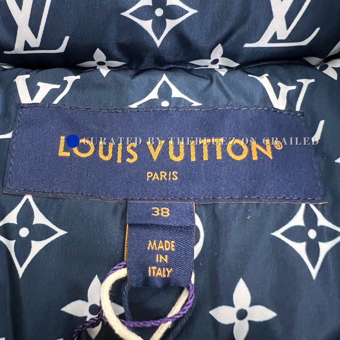 Louis Vuitton Louis Vuitton New Logo Print Stand Collar Down Jacket Size S / US 4 / IT 40 - 3 Thumbnail