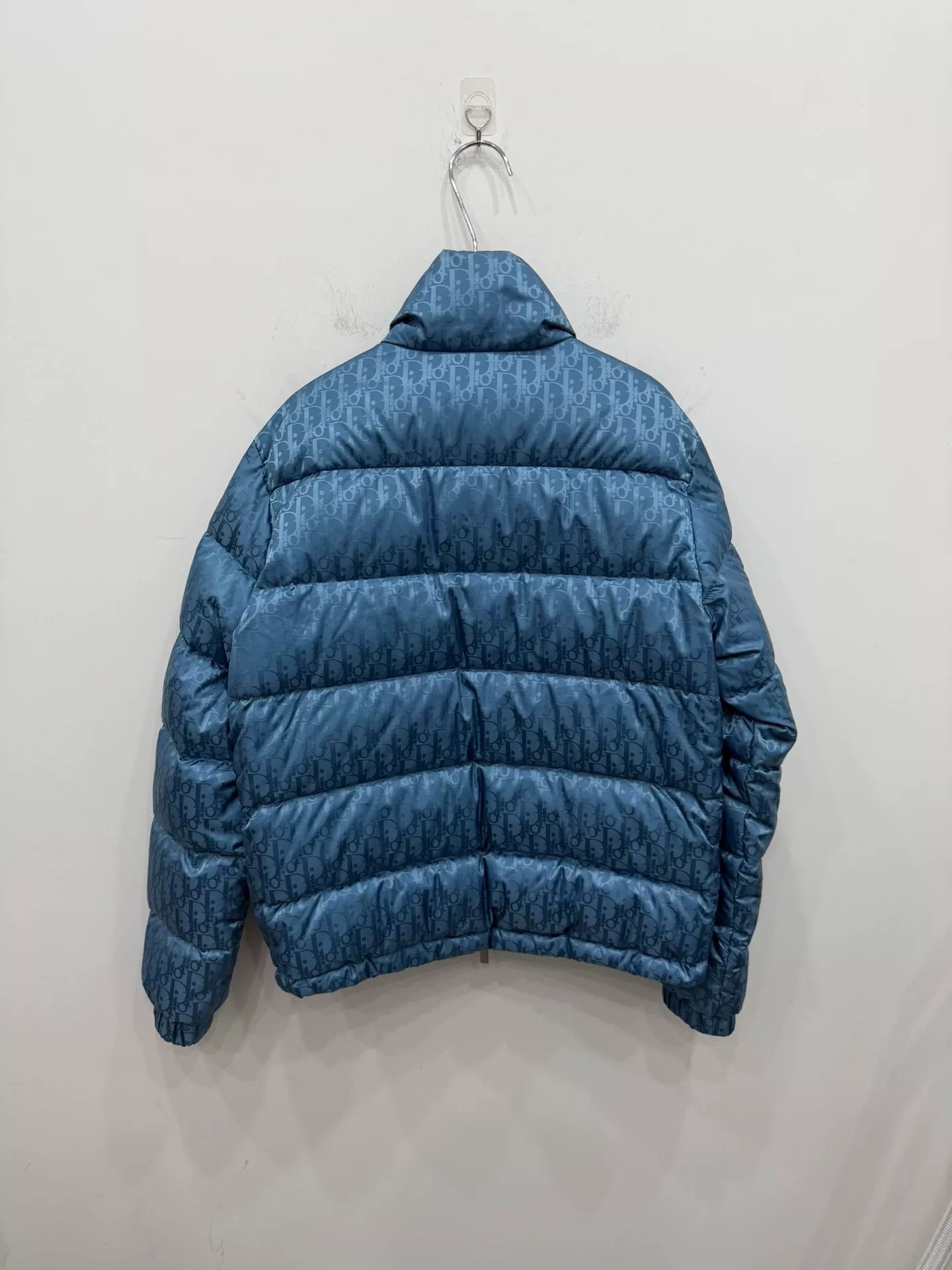 Dior Dior Blue Stand-Collar Logo Down Jacket Size US S / EU 44-46 / 1 - 2 Thumbnail