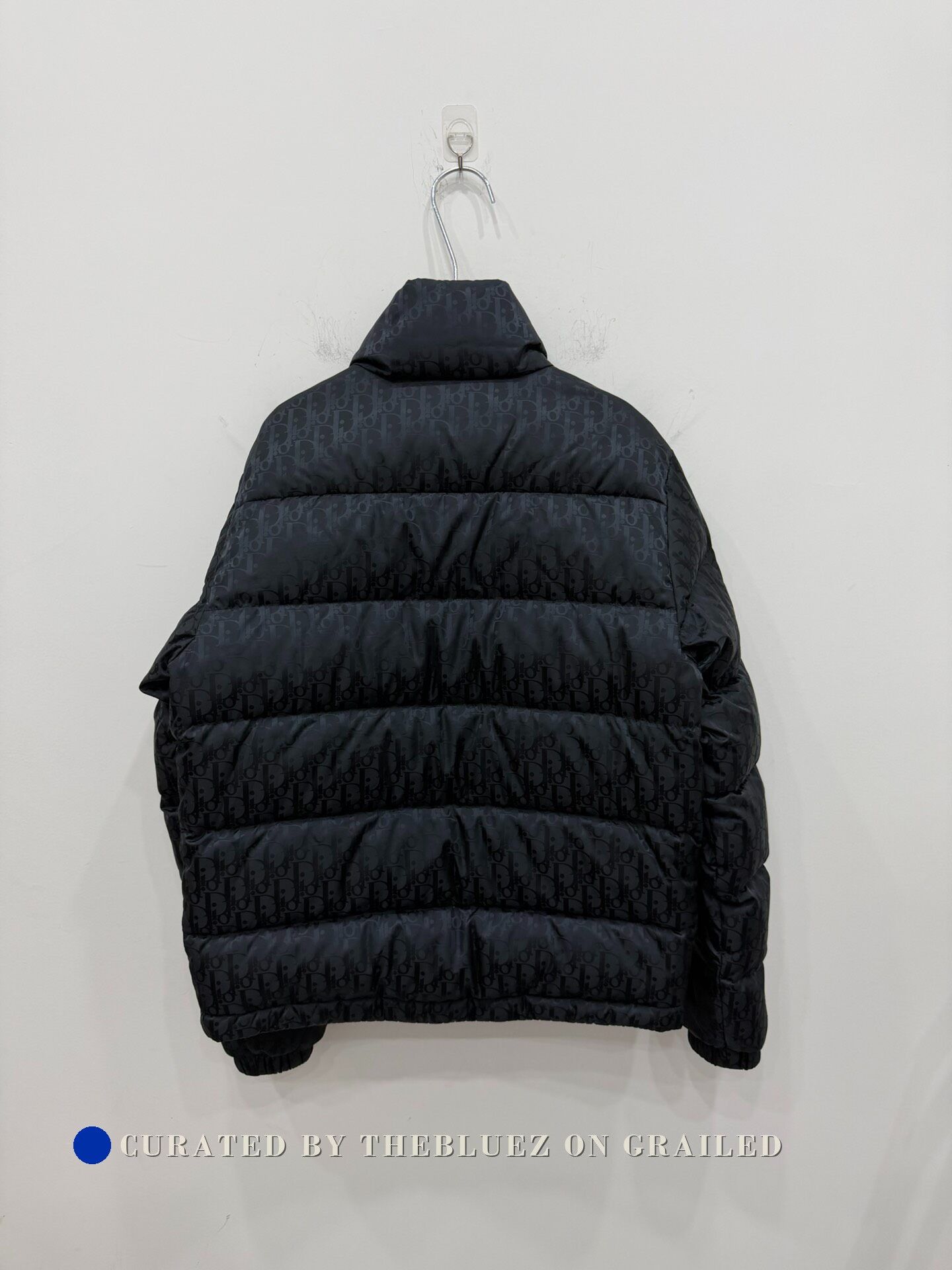 Dior Dior Black Logo All-Over Print Hooded Jacket Size US S / EU 44-46 / 1 - 2 Thumbnail