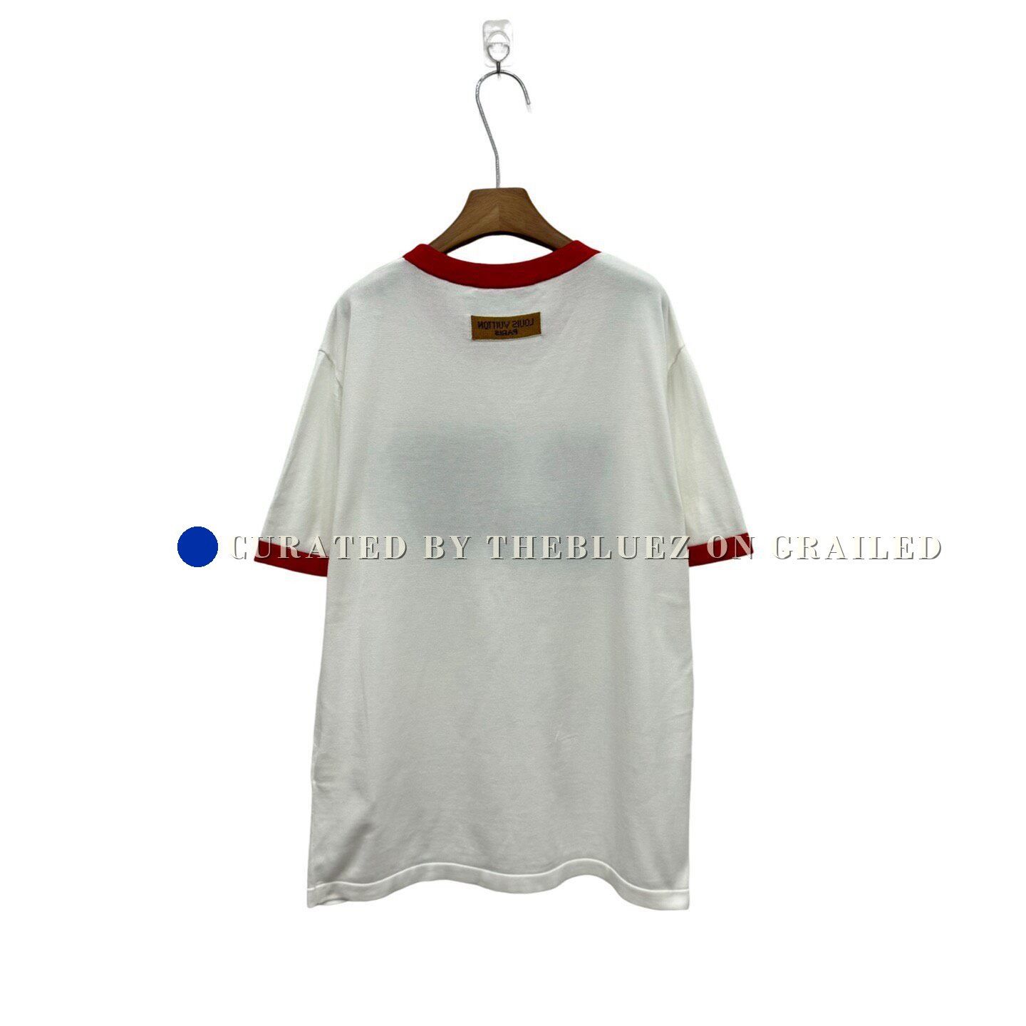 Louis Vuitton Louis Vuitton White Logo Knit T-Shirt Size US XL / EU 56 / 4 - 3 Thumbnail