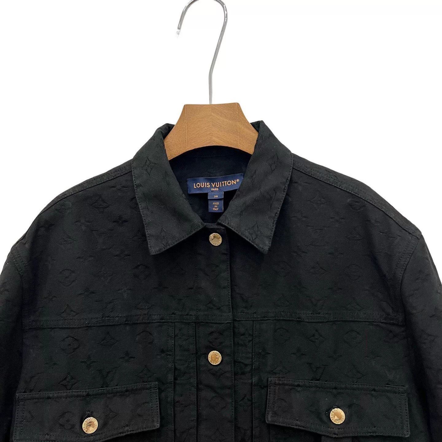 Louis Vuitton Louis Vuitton All-Over Print Denim Jacket Size S / US 4 / IT 40 - 3 Thumbnail