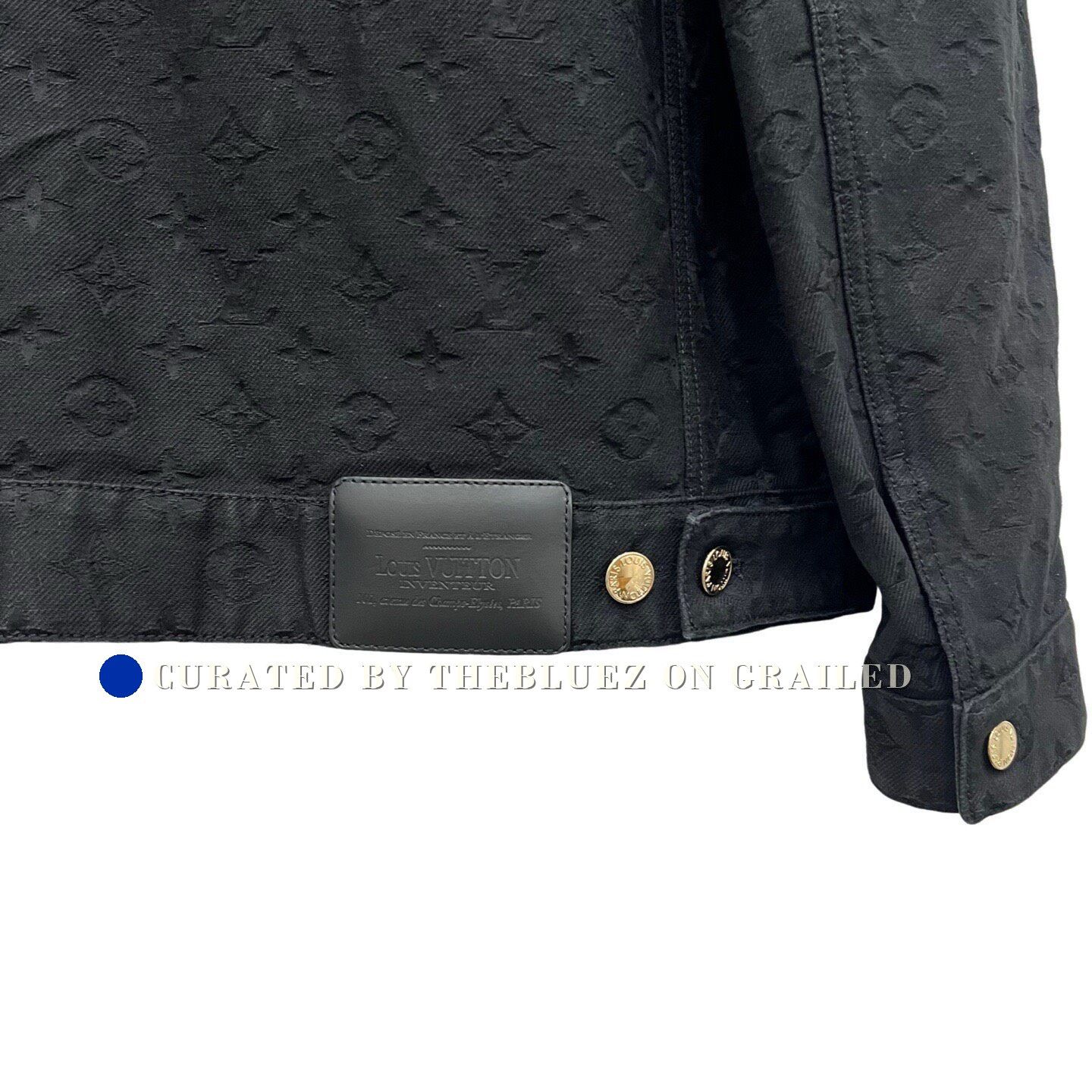 Louis Vuitton Louis Vuitton All-Over Print Denim Jacket Size S / US 4 / IT 40 - 4 Thumbnail