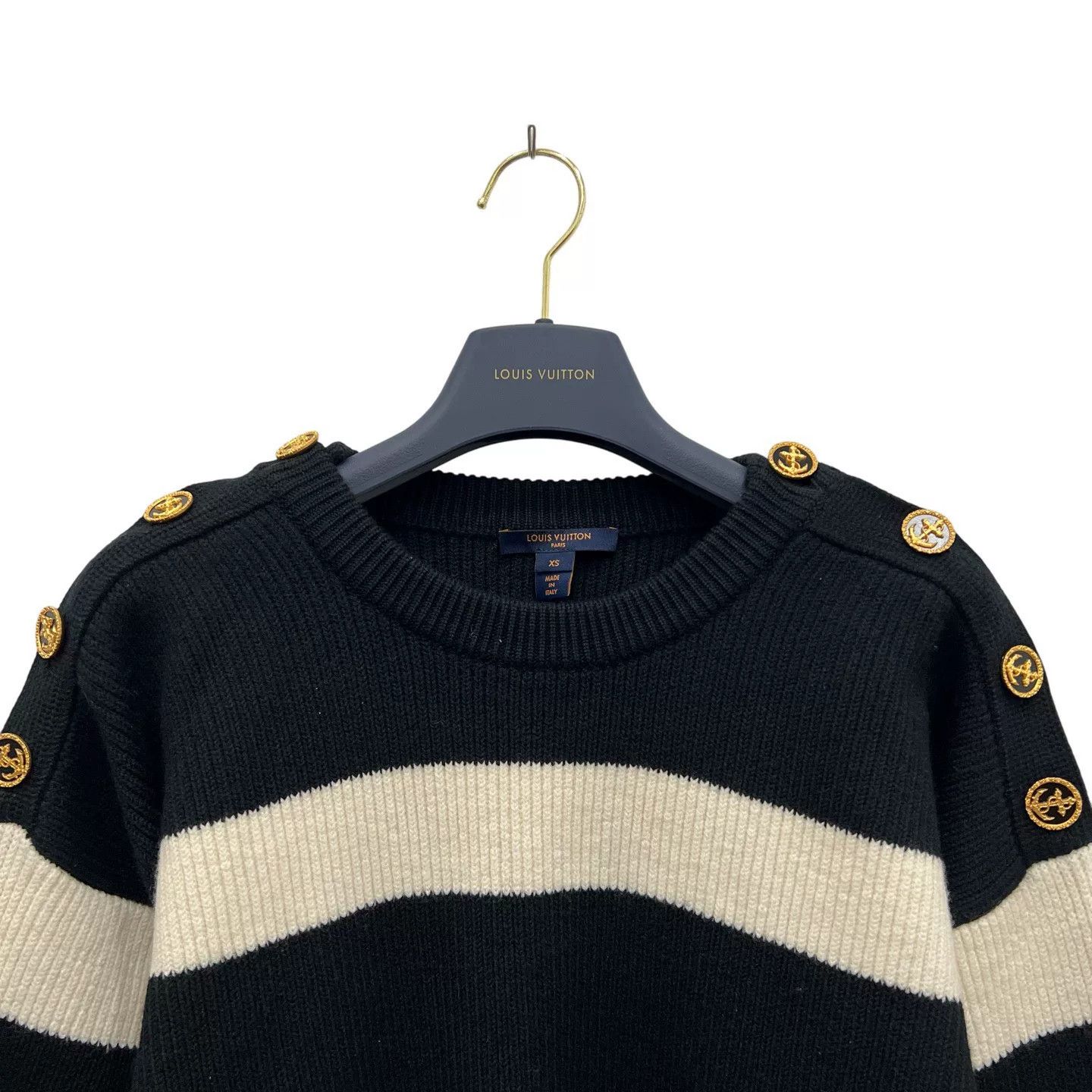 Louis Vuitton Louis Vuitton Pirate Buckle Stripe Knit Size XS / US 0-2 / IT 36-38 - 2 Thumbnail