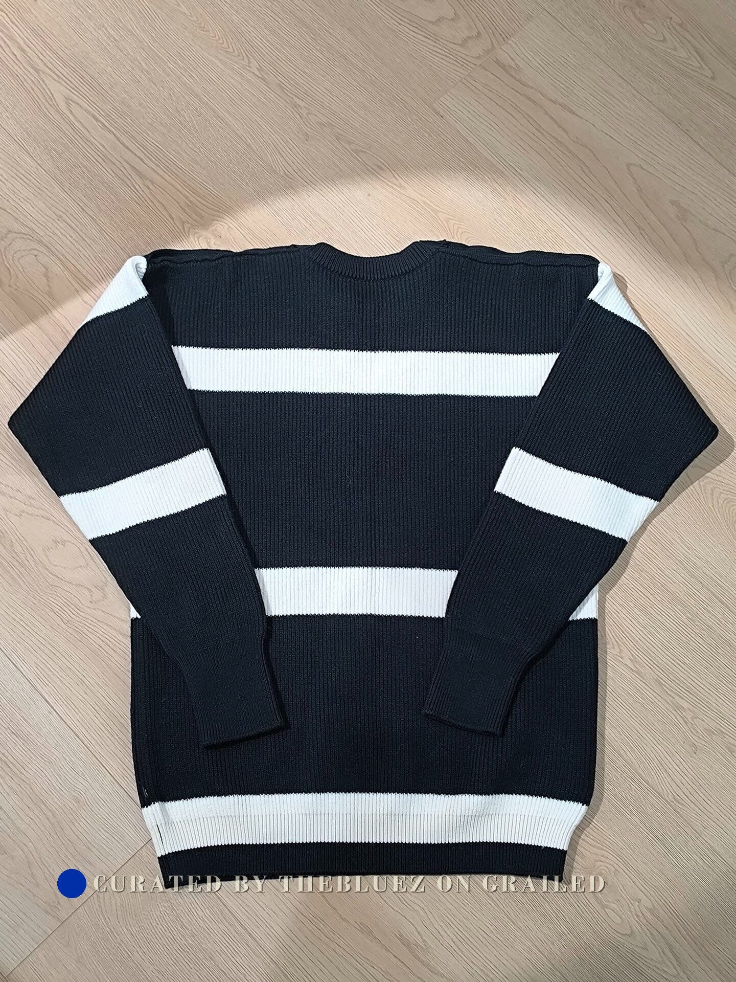 Louis Vuitton Louis Vuitton Pirate Buckle Stripe Knit Sweater Size US XS / EU 42 / 0 - 2 Thumbnail
