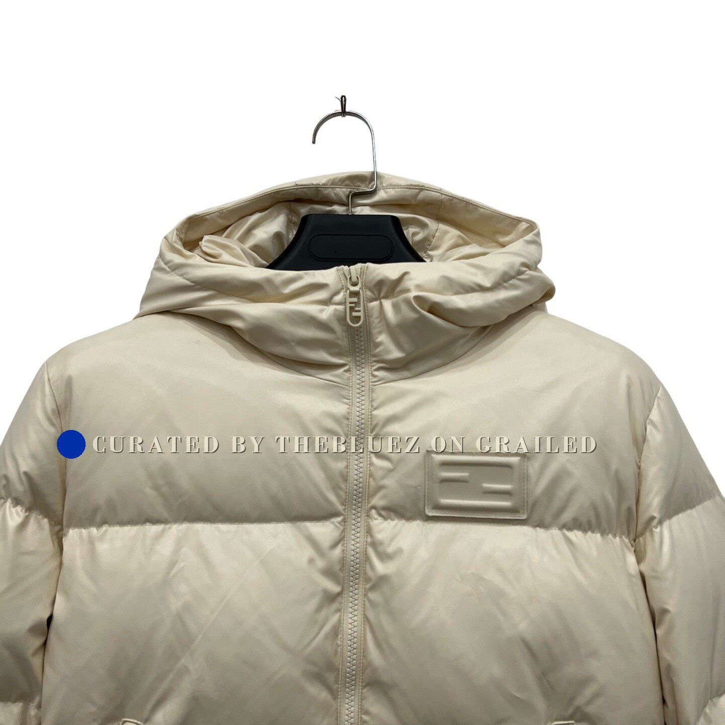 Fendi Fendi Beige Hooded Down Jacket Size M / US 6-8 / IT 42-44 - 2 Thumbnail