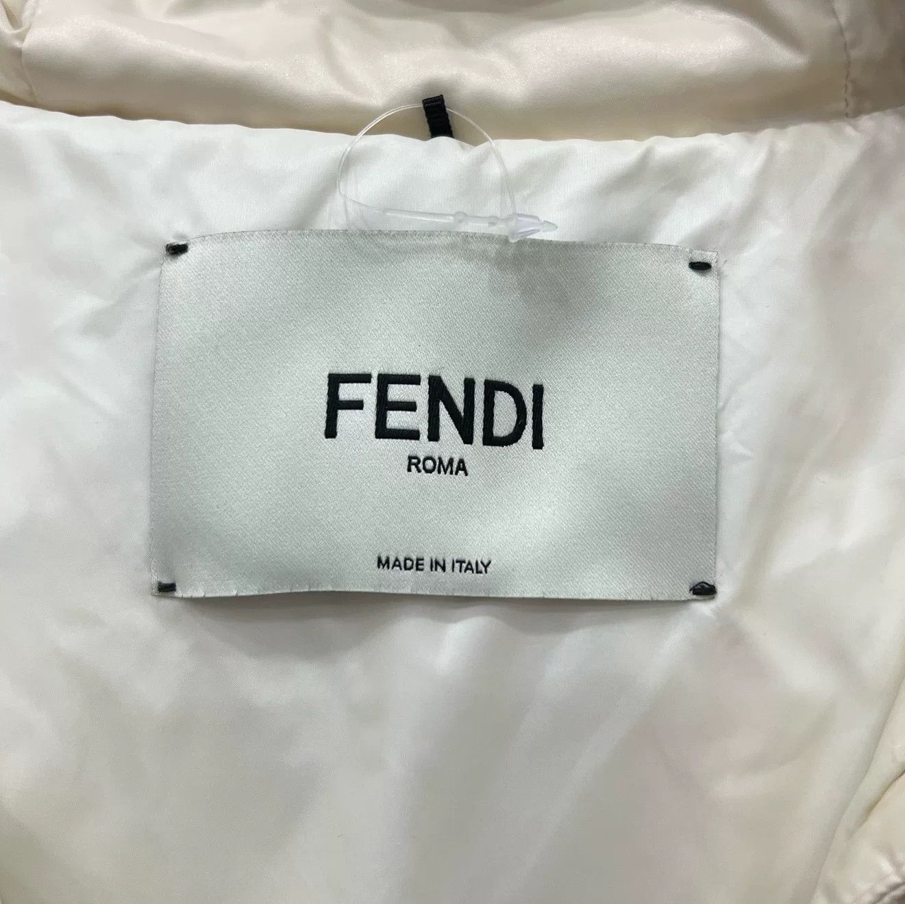 Fendi Fendi Beige Hooded Down Jacket Size M / US 6-8 / IT 42-44 - 4 Thumbnail
